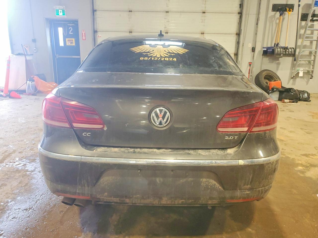 2014 Volkswagen Cc Base Charcoal vin: WVWRN7AN4EE531322