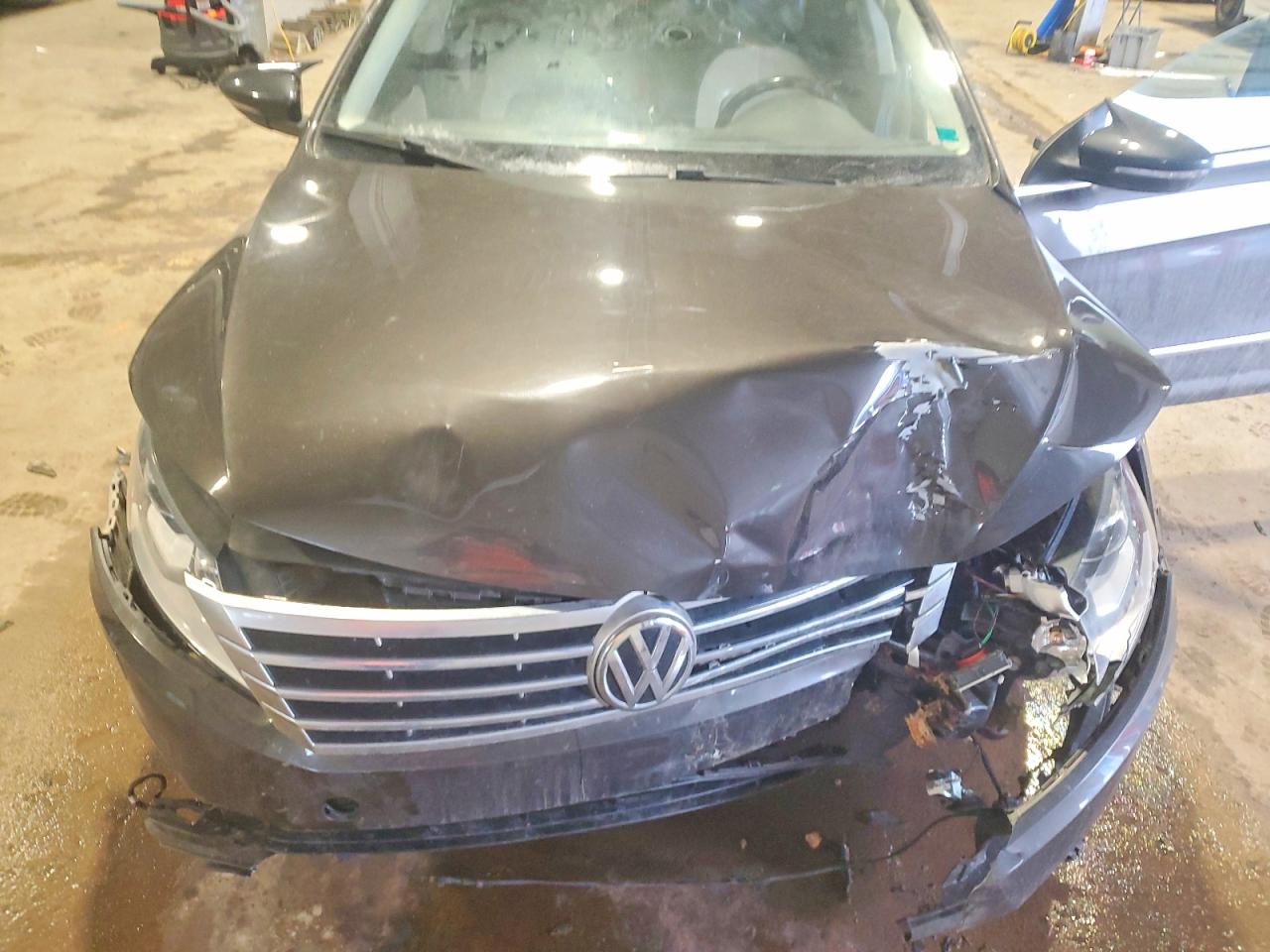 2014 Volkswagen Cc Base Charcoal vin: WVWRN7AN4EE531322