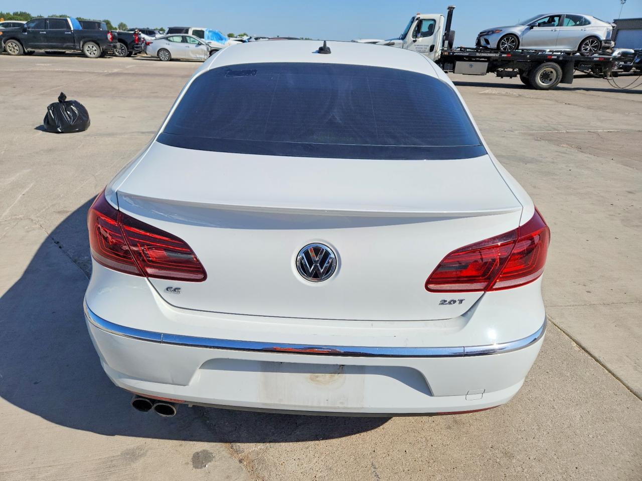 2015 Volkswagen Cc Executive Белый vin: WVWRP7AN5FE815649