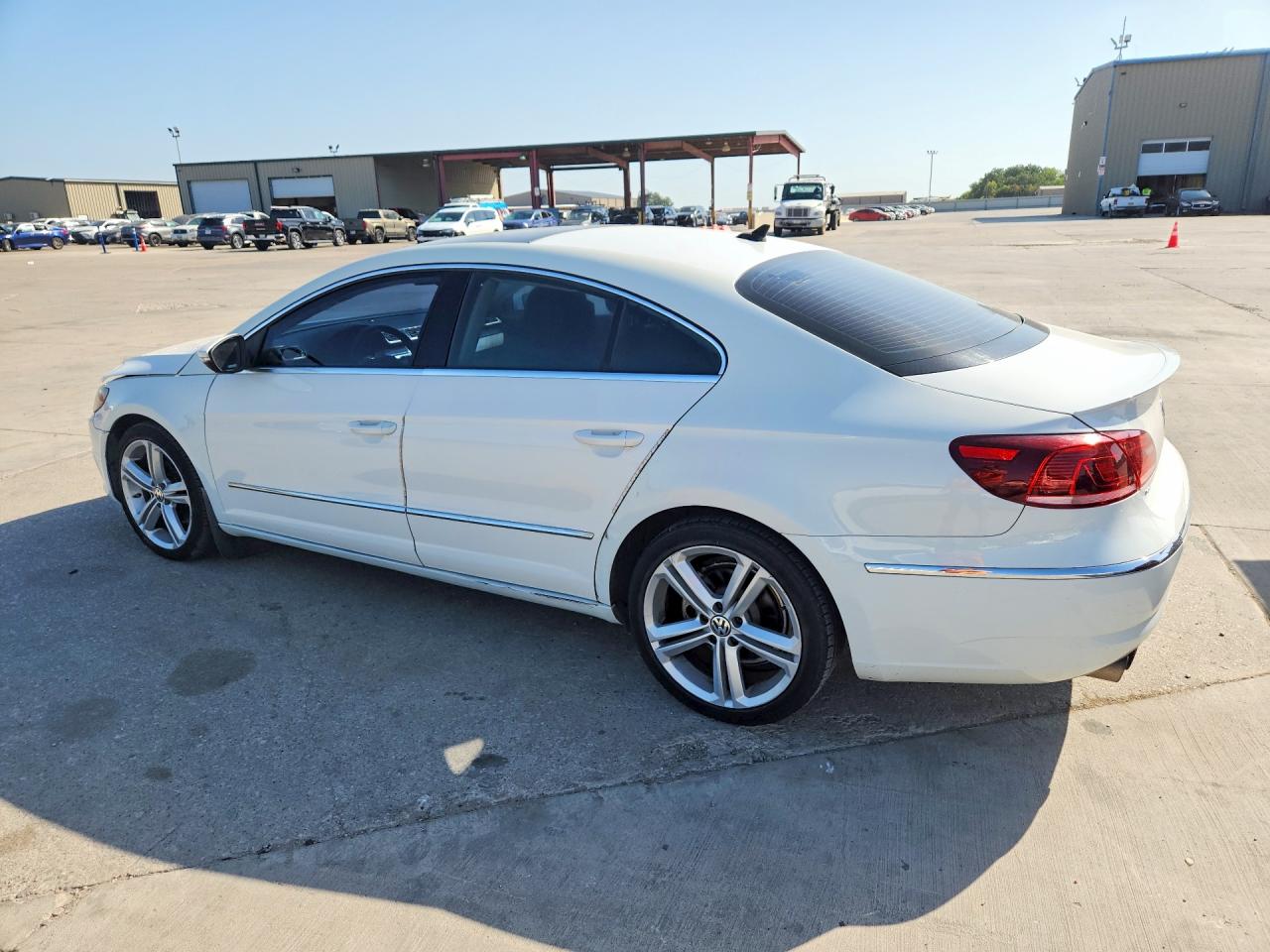 2015 Volkswagen Cc Executive Белый vin: WVWRP7AN5FE815649