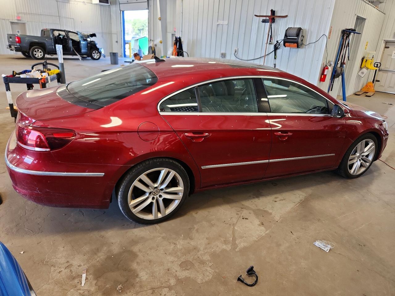 2013 Volkswagen Cc Luxury Red vin: WVWRP7AN7DE558300