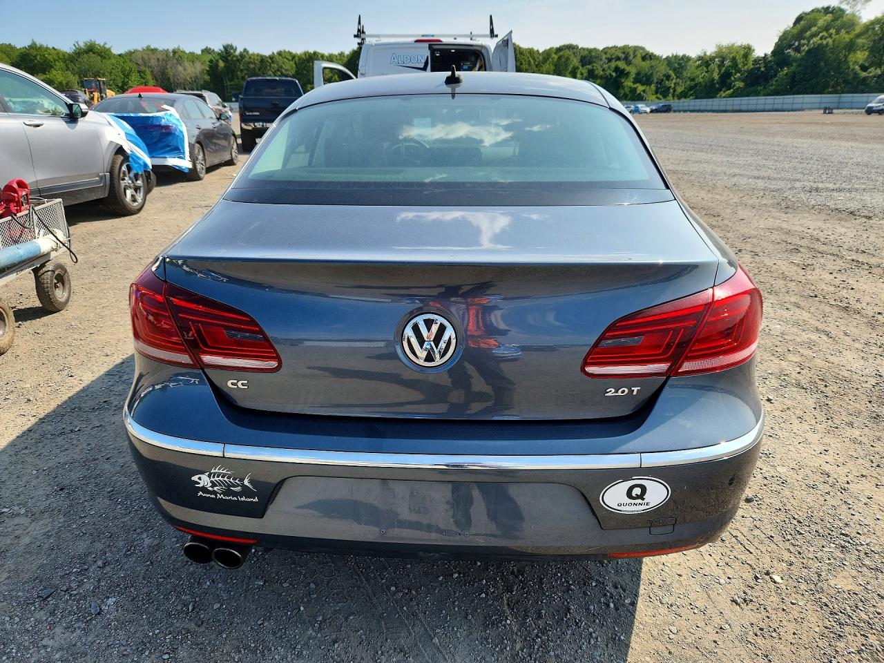 2013 Volkswagen Cc Luxury Gray vin: WVWRP7AN9DE508885