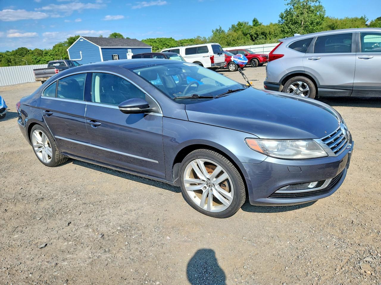 2013 Volkswagen Cc Luxury Gray vin: WVWRP7AN9DE508885