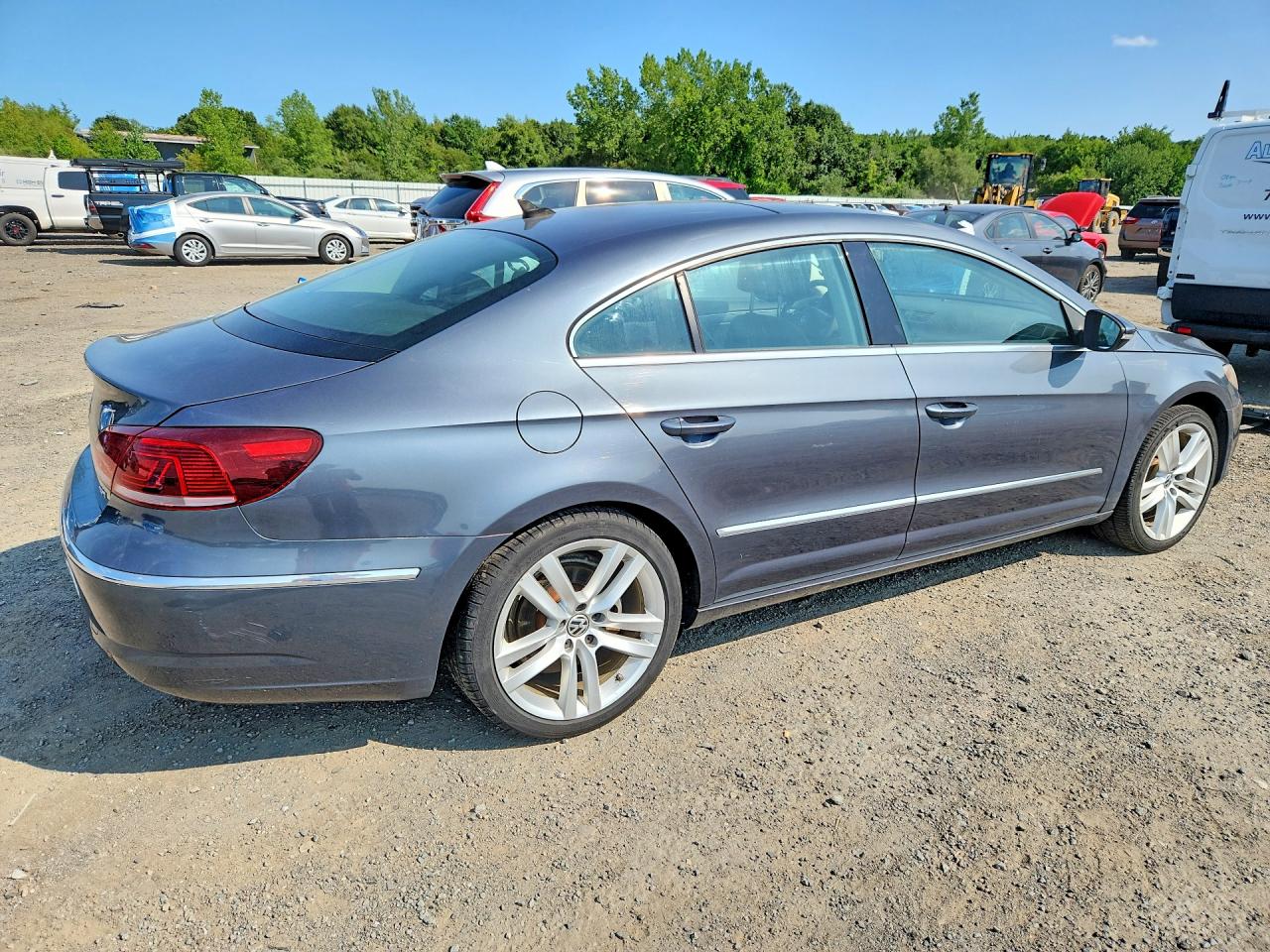 2013 Volkswagen Cc Luxury Gray vin: WVWRP7AN9DE508885