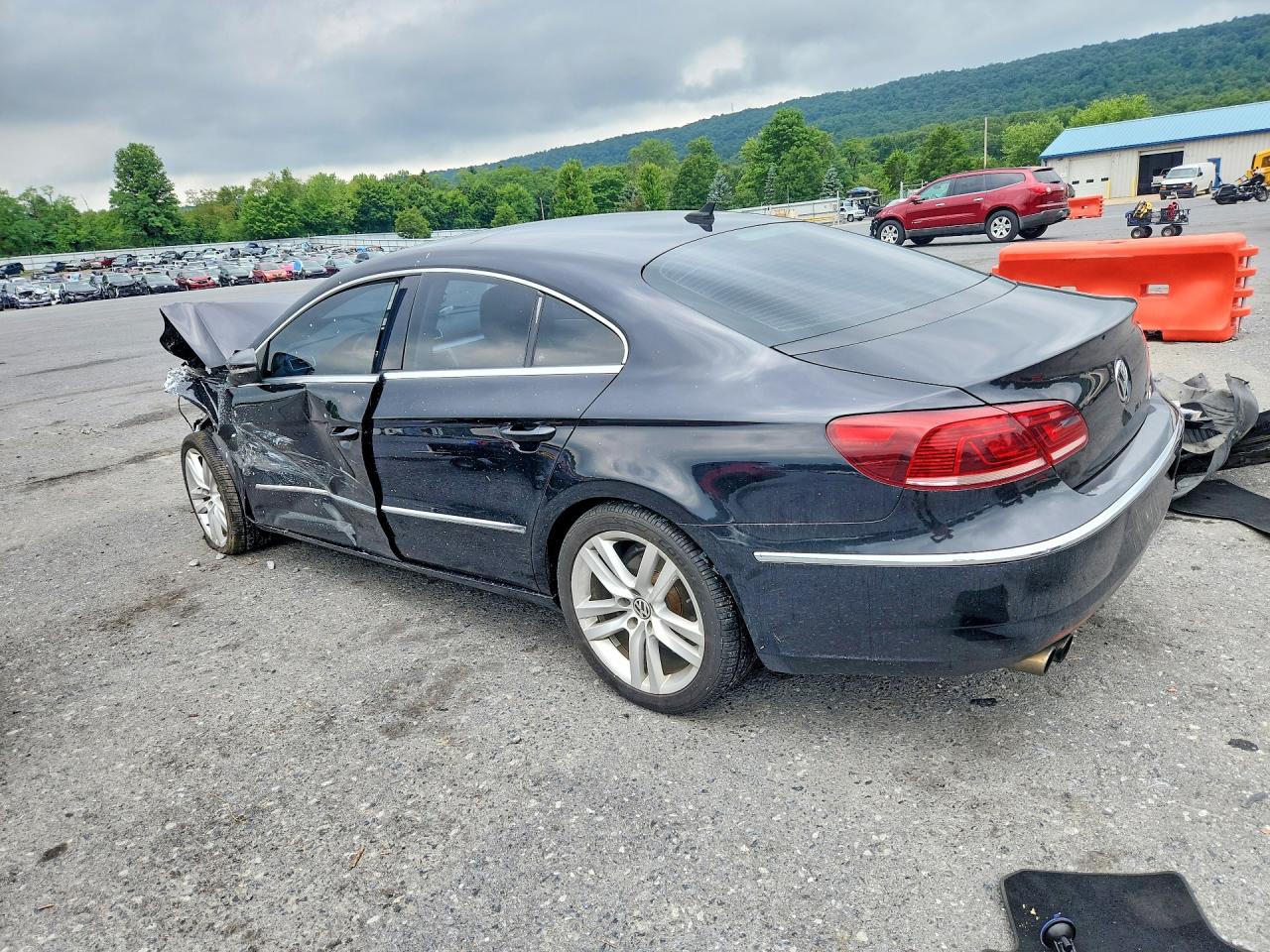 2013 Volkswagen Cc Luxury Black vin: WVWRP7ANXDE509186