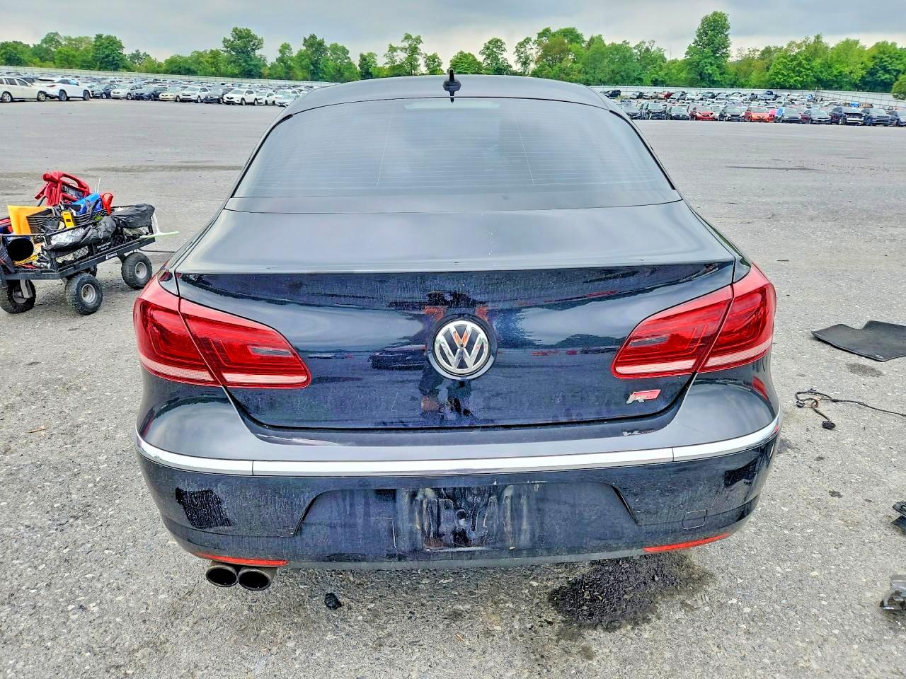 2013 Volkswagen Cc Luxury Black vin: WVWRP7ANXDE509186
