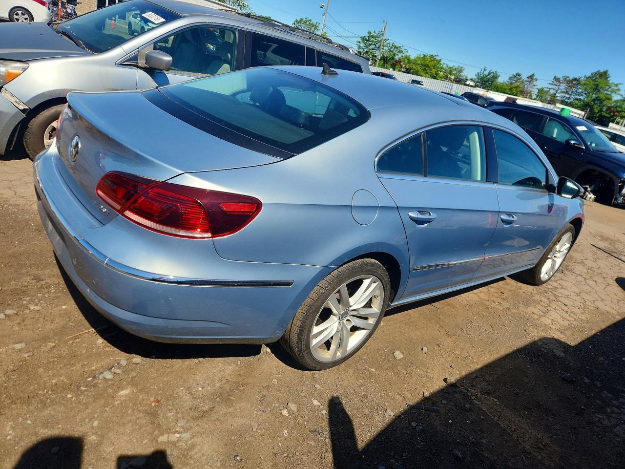 2013 Volkswagen Cc Luxury Teal vin: WVWRP7ANXDE556380