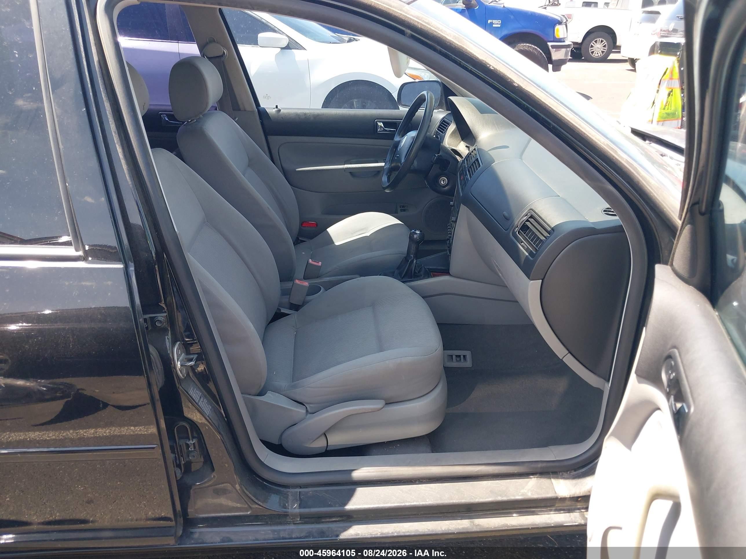 2004 Volkswagen Jetta Gl Tdi Black vin: WVWRR61J14W113157