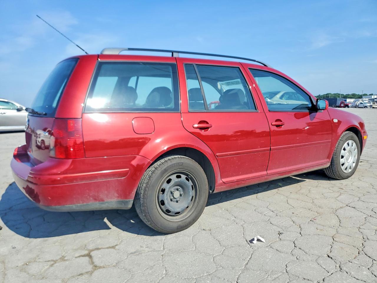 2005 Volkswagen Jetta Gl Tdi Red vin: WVWRR61J45W054865