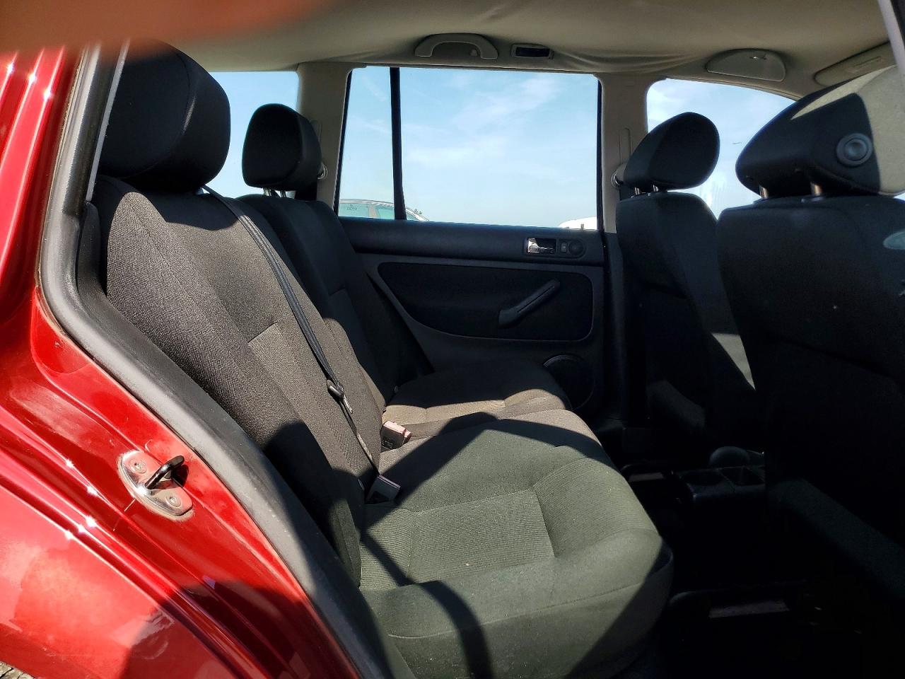 2005 Volkswagen Jetta Gl Tdi Red vin: WVWRR61J45W054865