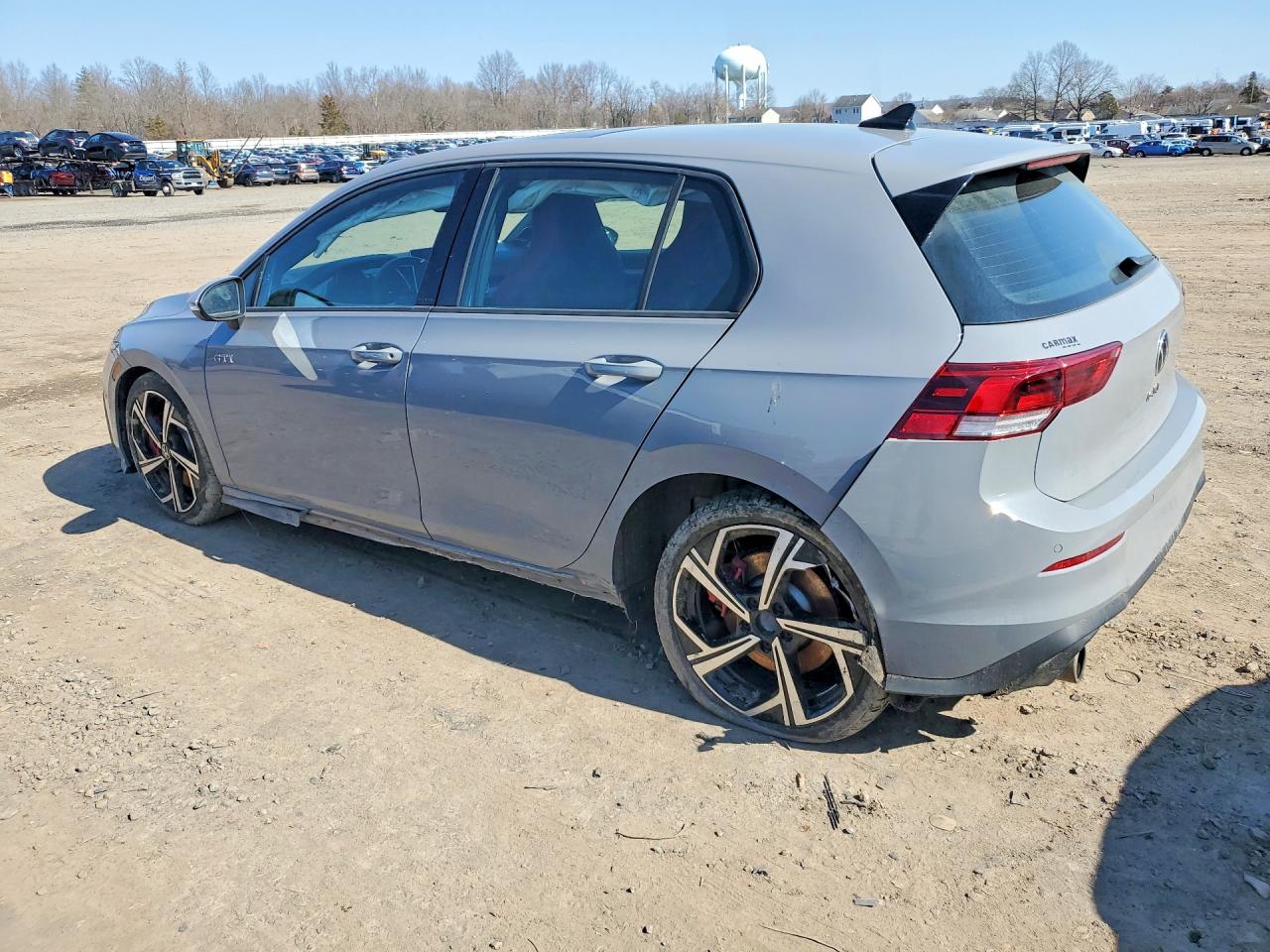 2025 Volkswagen Gti Se Gray vin: WVWSA7CD0SW216587