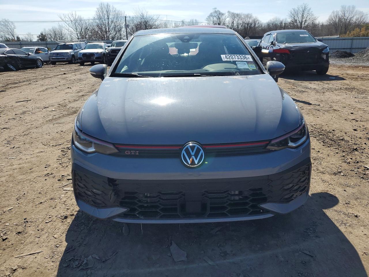 2025 Volkswagen Gti Se Gray vin: WVWSA7CD0SW216587