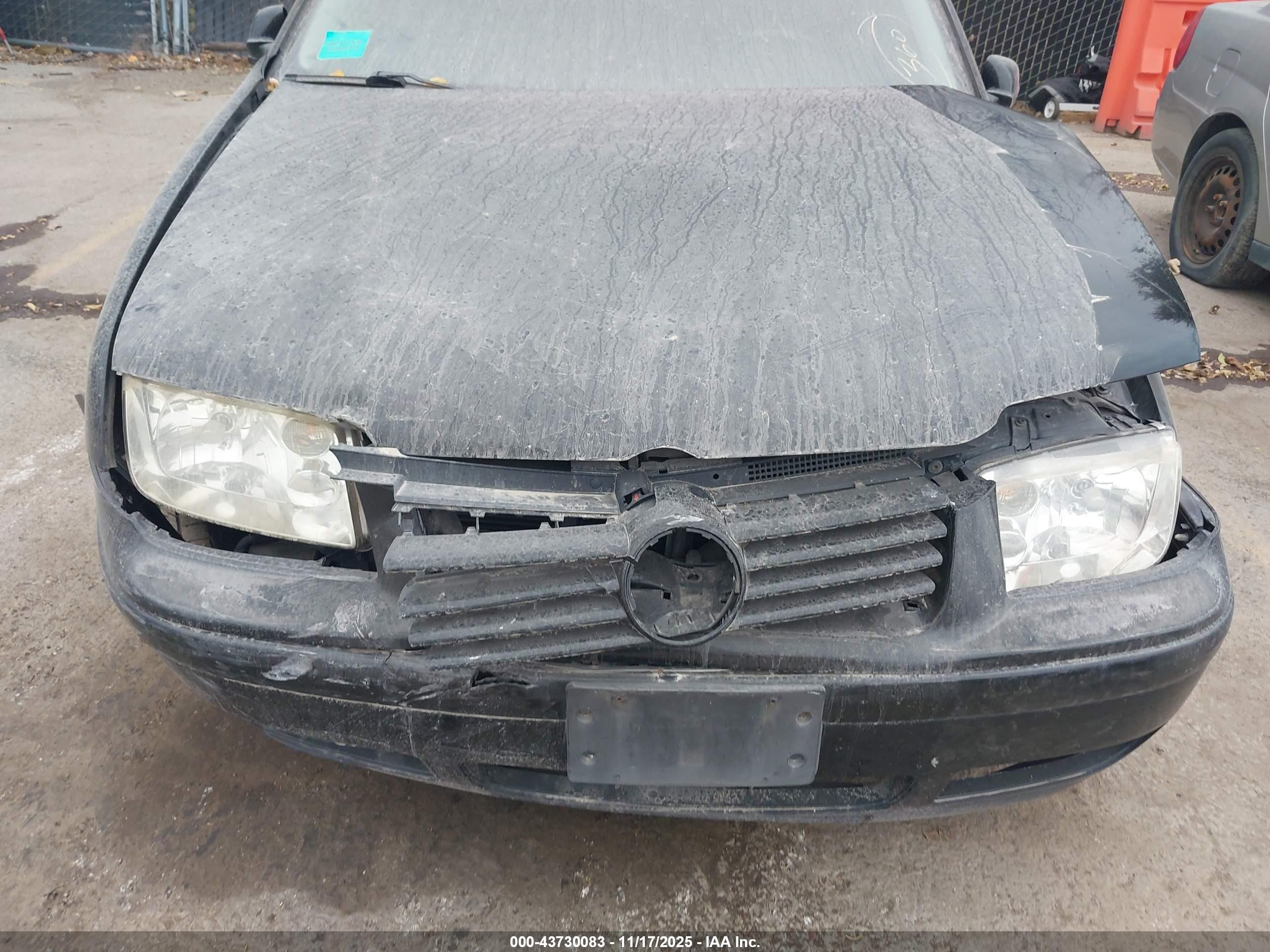 2001 Volkswagen Jetta Gls Black vin: WVWSB61J61W568930