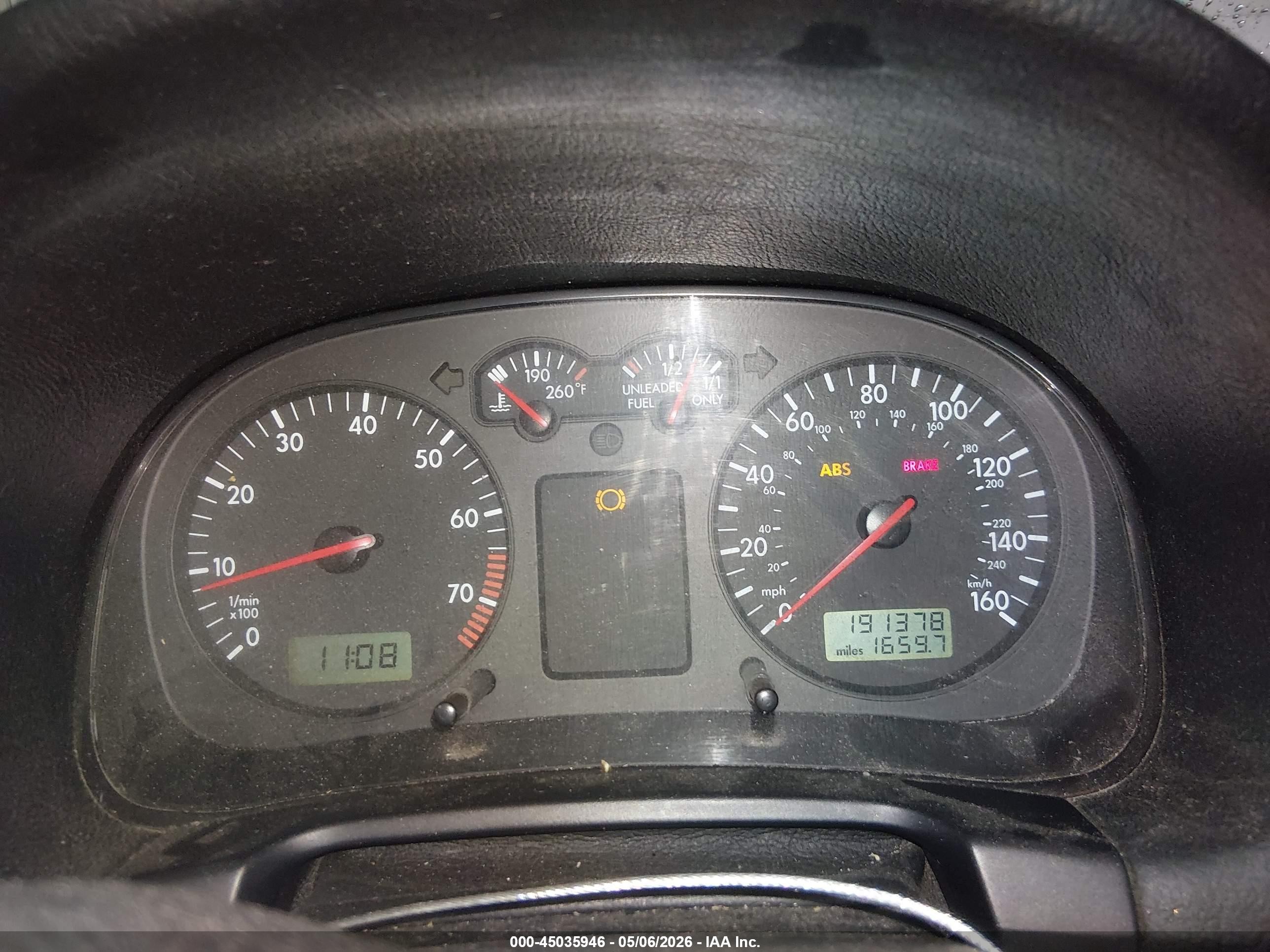 2001 Volkswagen Jetta Gls Черный vin: WVWSB61J81W690687