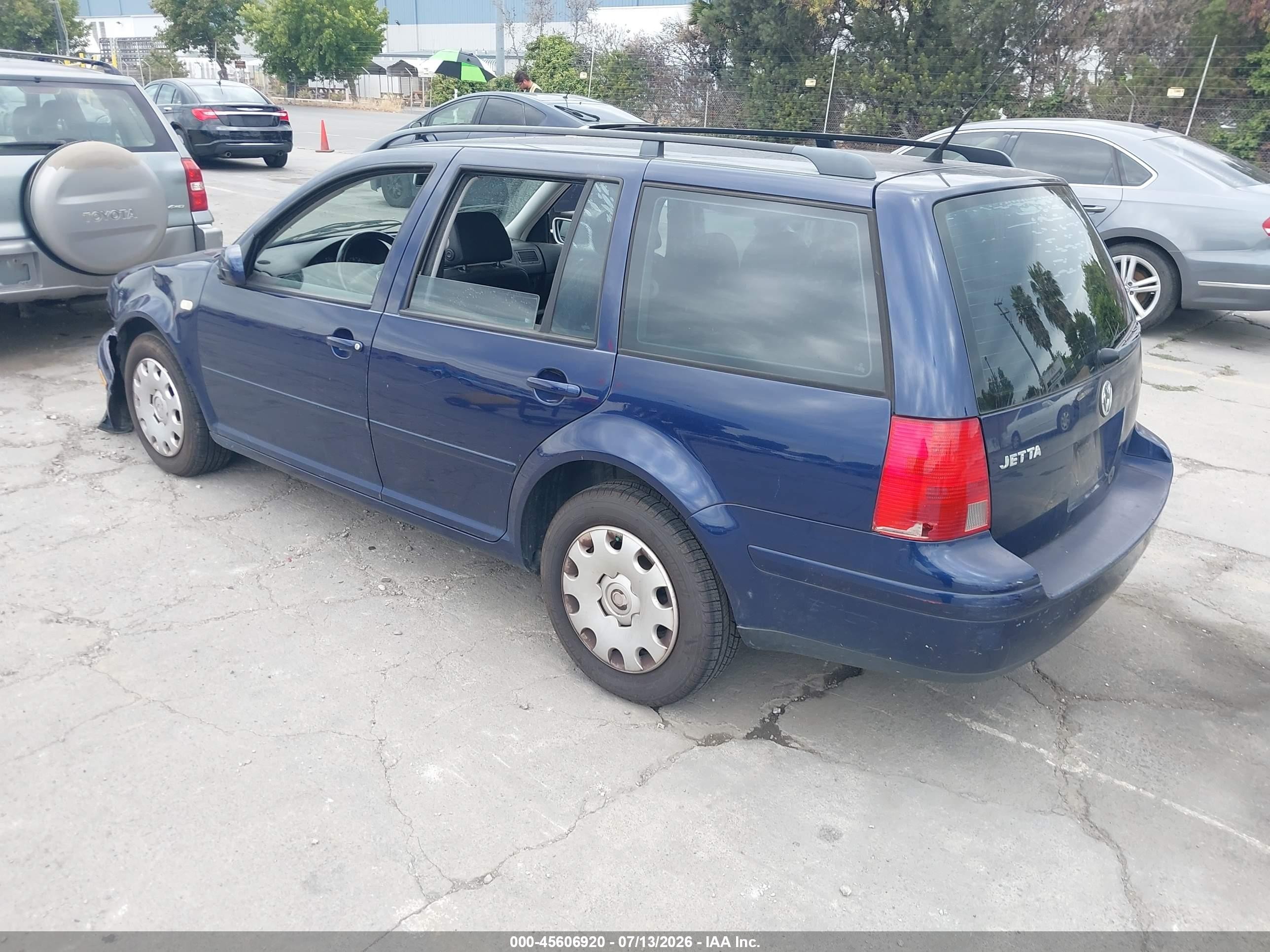 2003 Volkswagen Jetta Gls 1.8t Синий vin: WVWSE61J03W313099