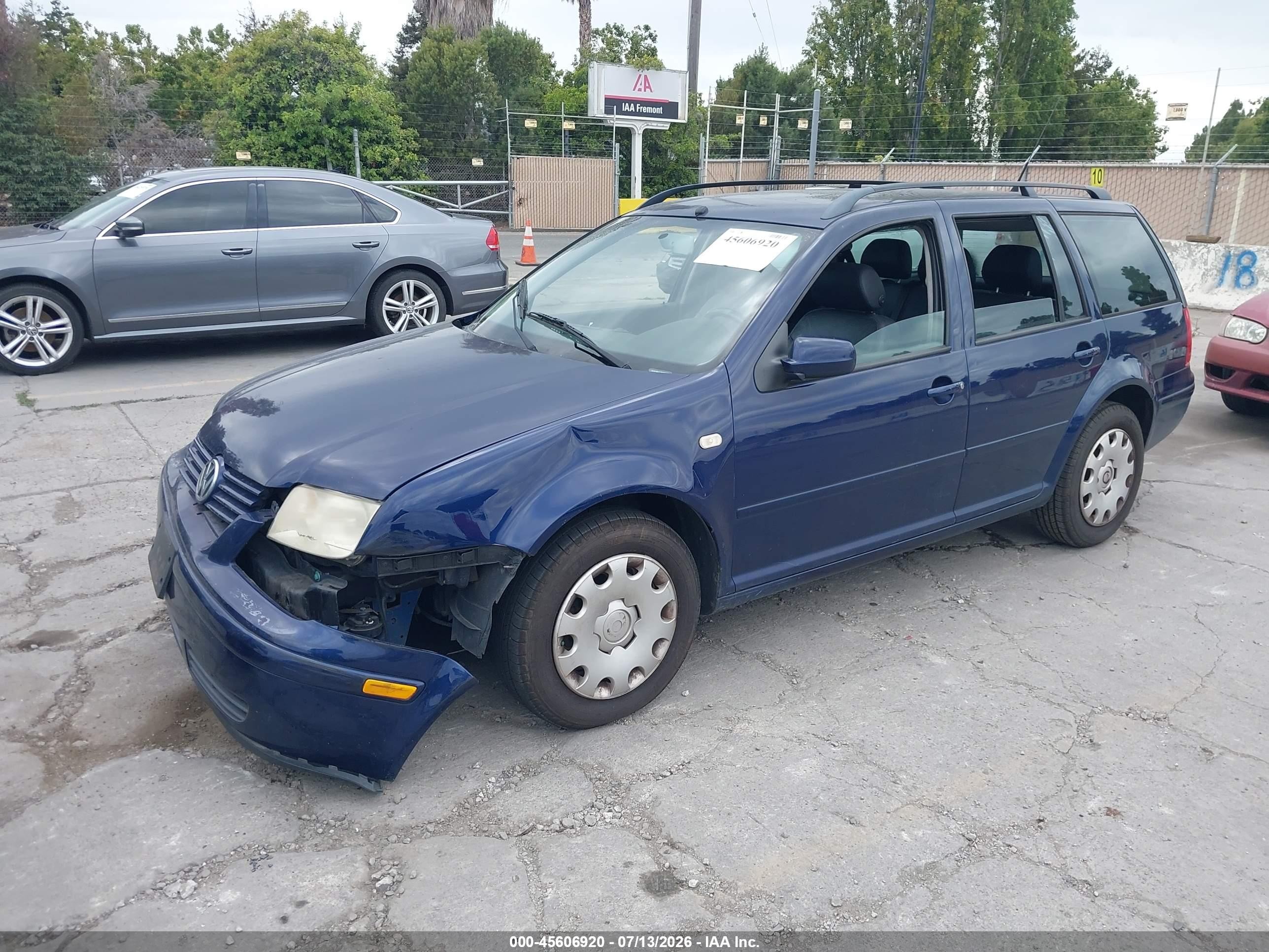 2003 Volkswagen Jetta Gls 1.8t Синий vin: WVWSE61J03W313099