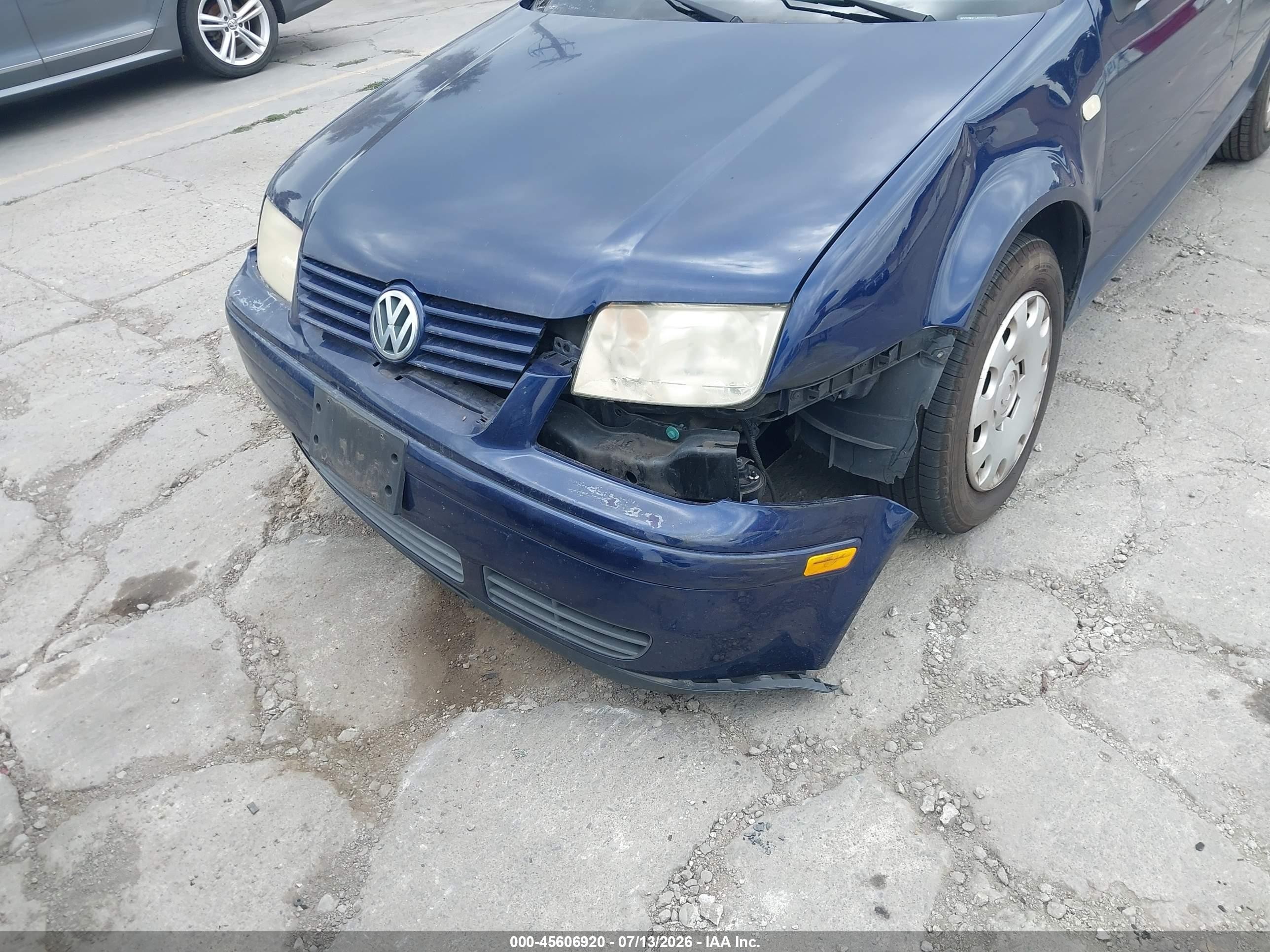 2003 Volkswagen Jetta Gls 1.8t Синий vin: WVWSE61J03W313099