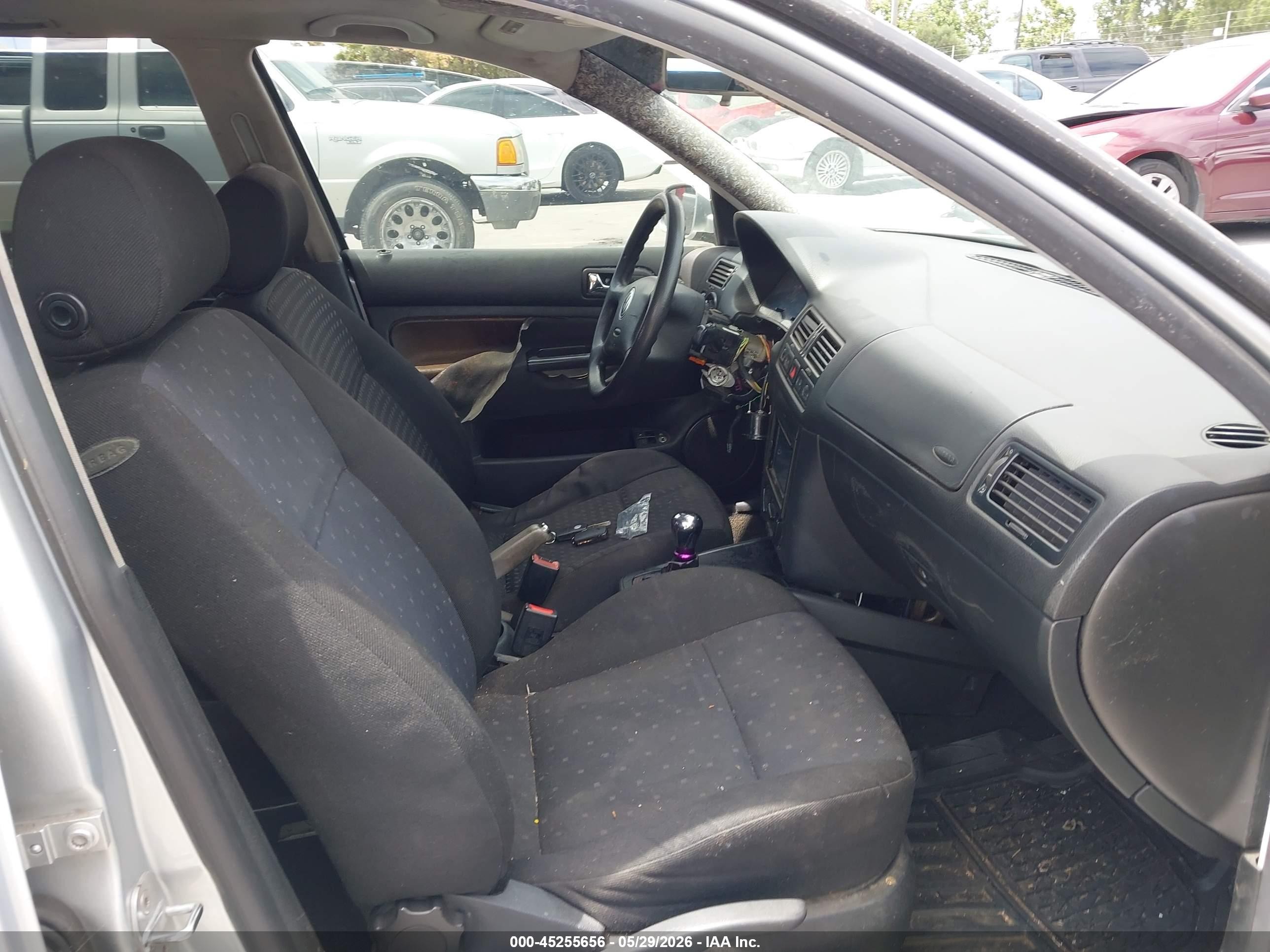 2002 Volkswagen Jetta Gls 1.8l Silver vin: WVWSE61JX2W613361