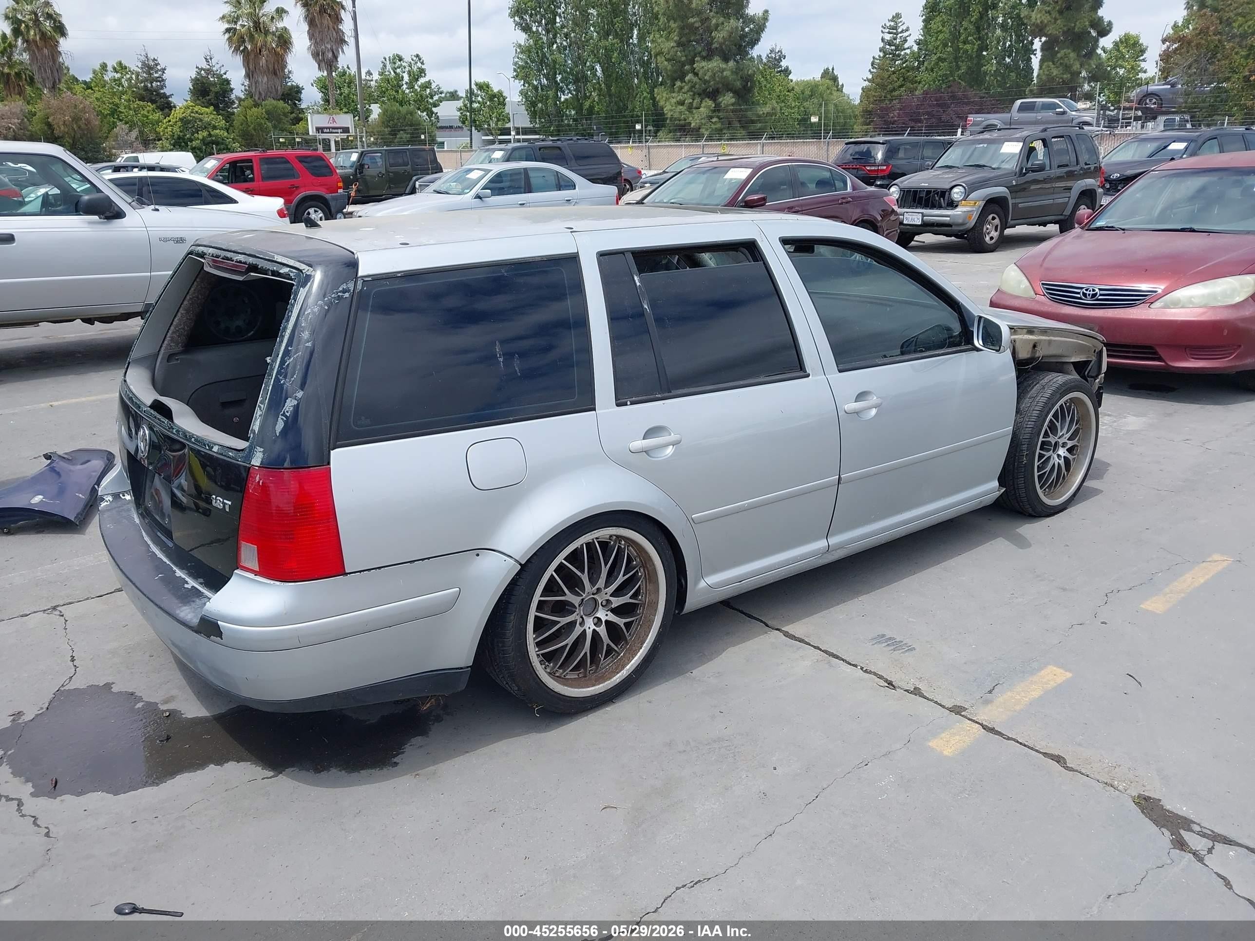 2002 Volkswagen Jetta Gls 1.8l Silver vin: WVWSE61JX2W613361