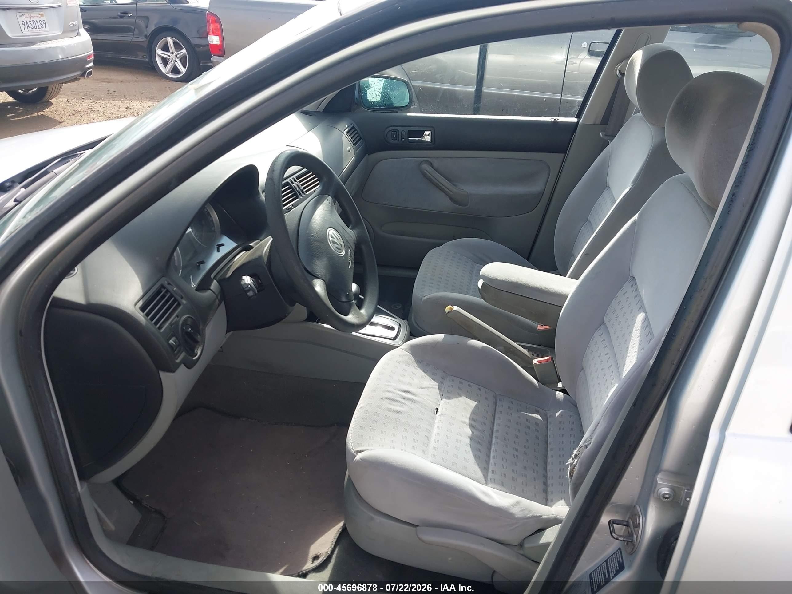 2004 Volkswagen Jetta Gls 2.0l Silver vin: WVWSL61J84W024110
