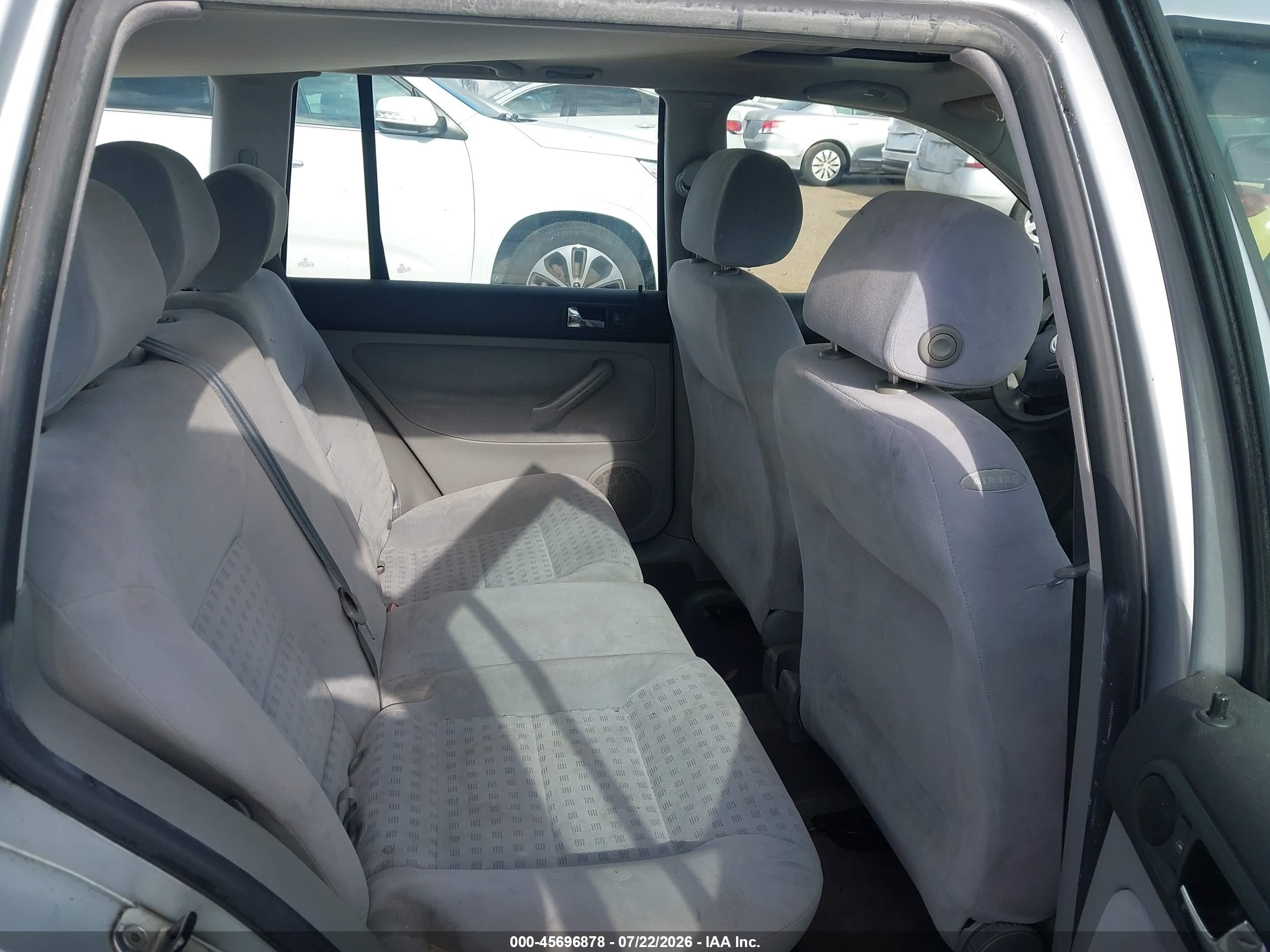 2004 Volkswagen Jetta Gls 2.0l Silver vin: WVWSL61J84W024110