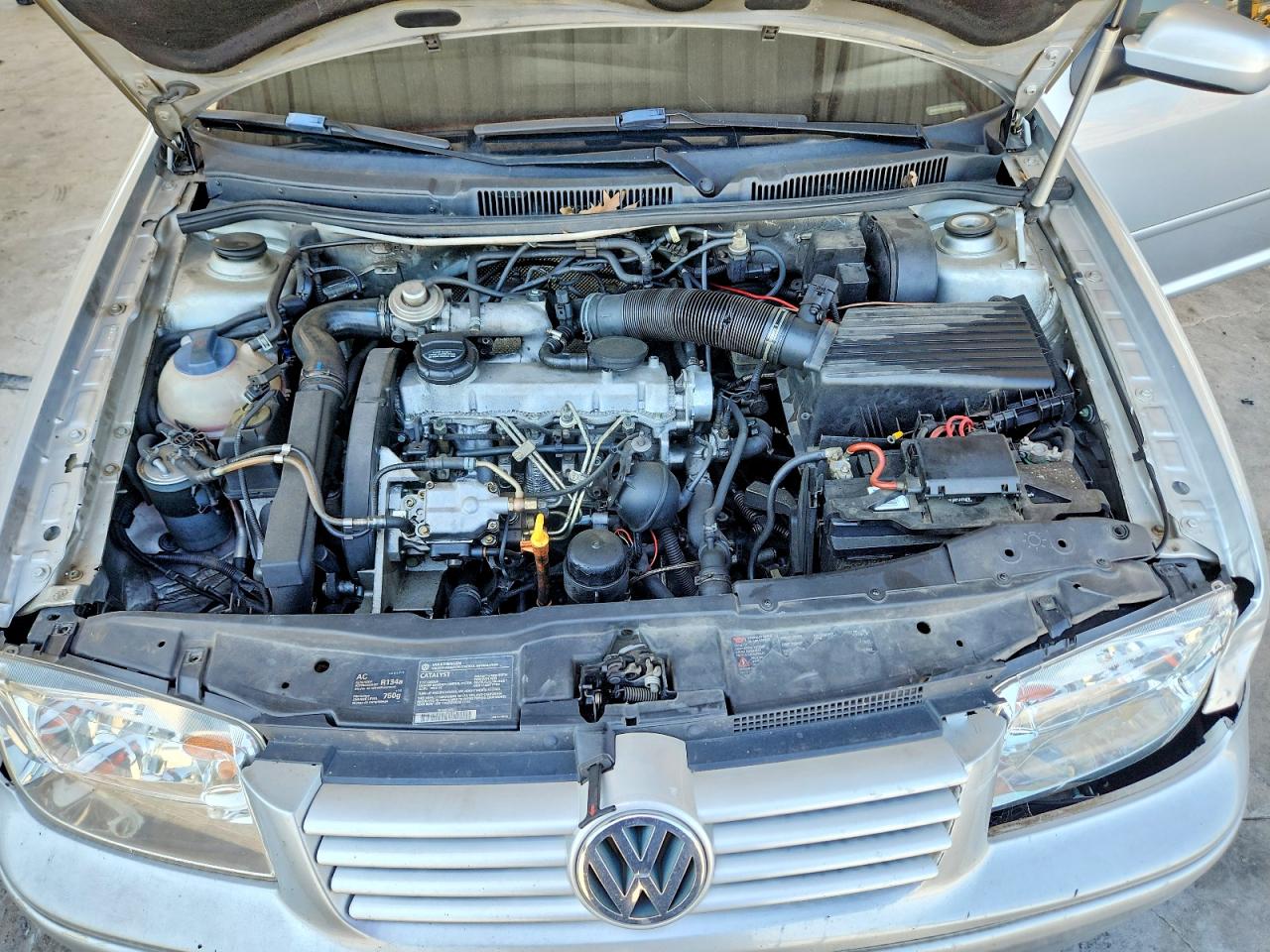 2003 Volkswagen Jetta Gls Tdi Silver vin: WVWSP61J33W493396