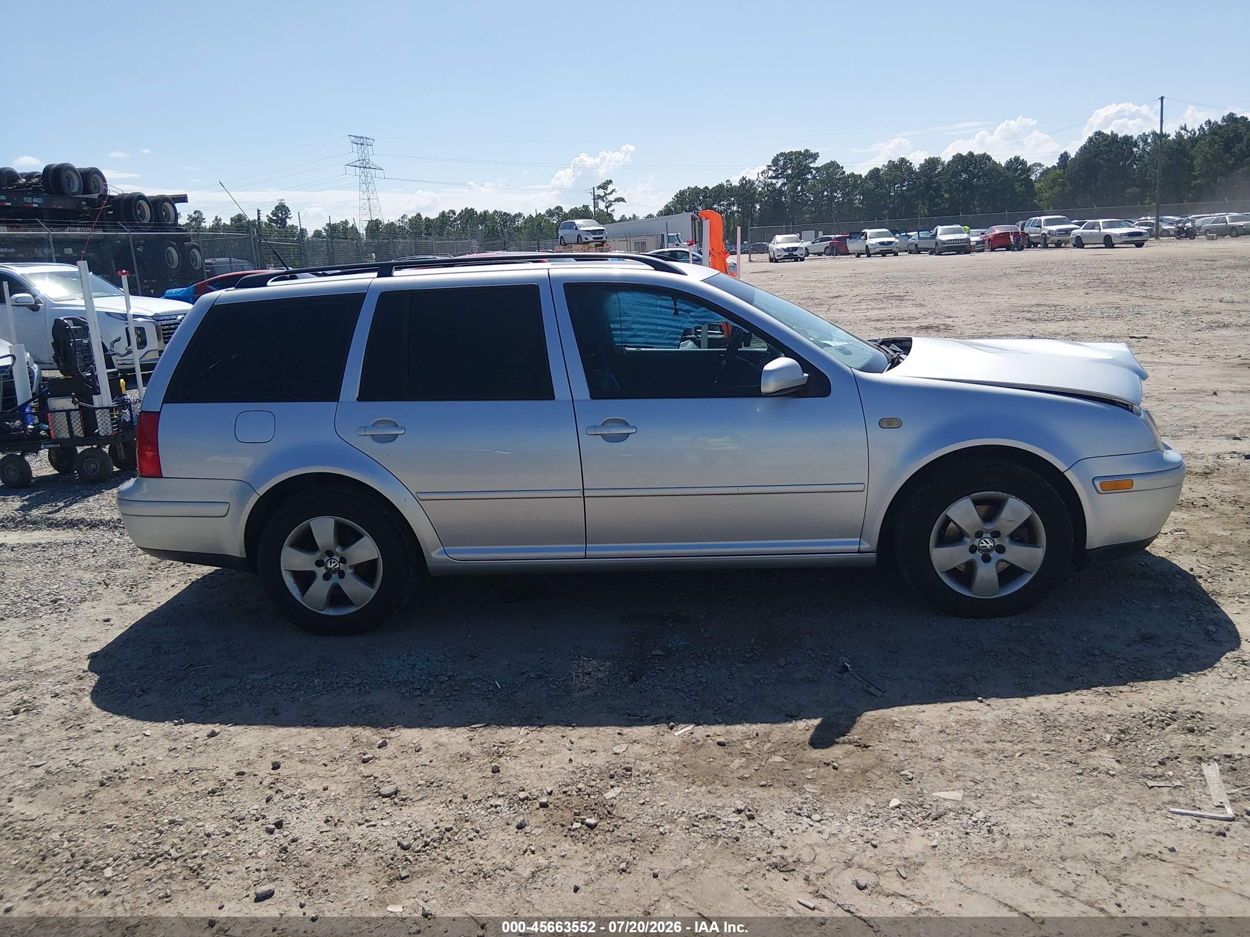 2003 Volkswagen Jetta Gls Tdi Silver vin: WVWSP61J83W563457