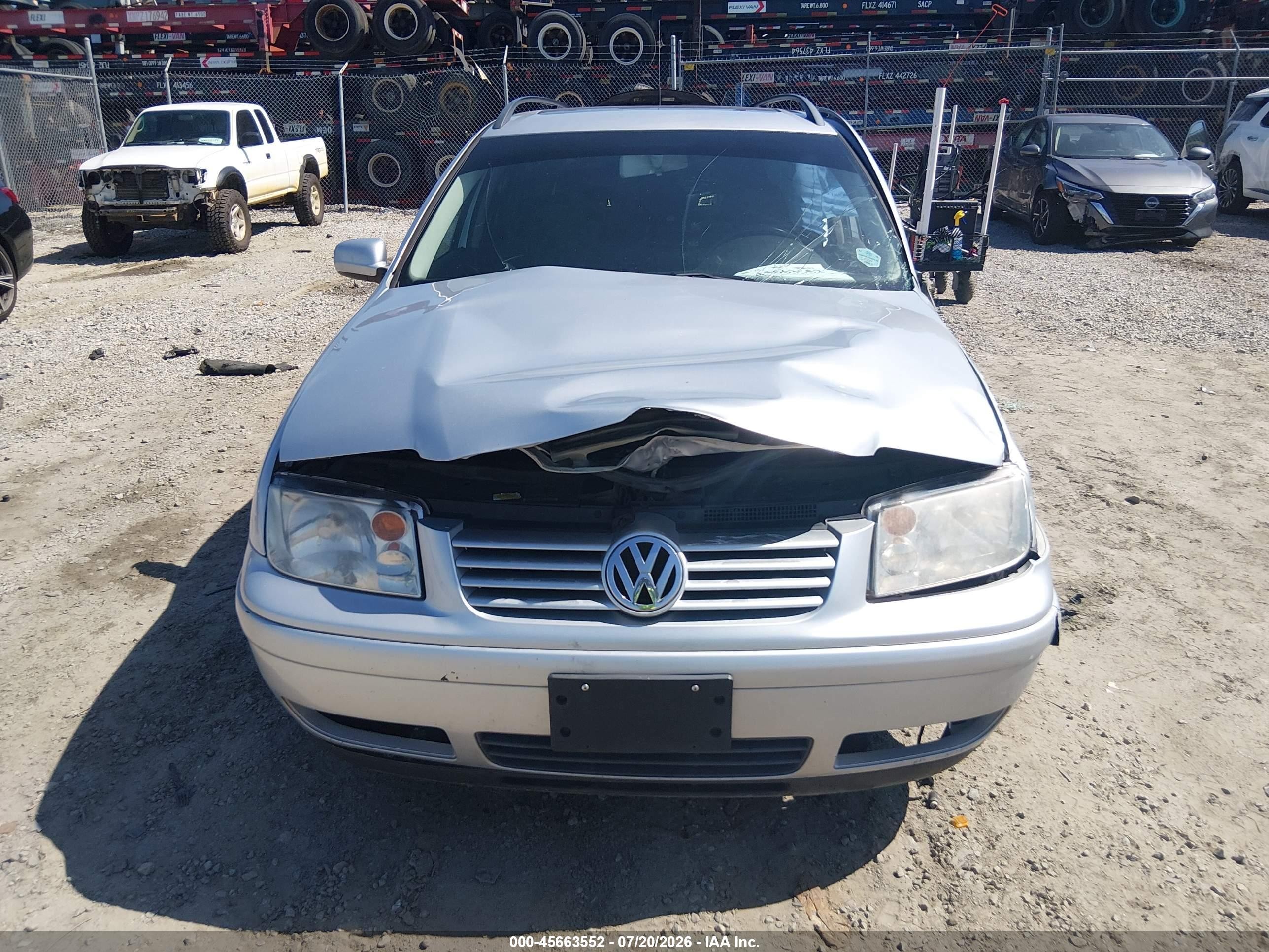 2003 Volkswagen Jetta Gls Tdi Silver vin: WVWSP61J83W563457