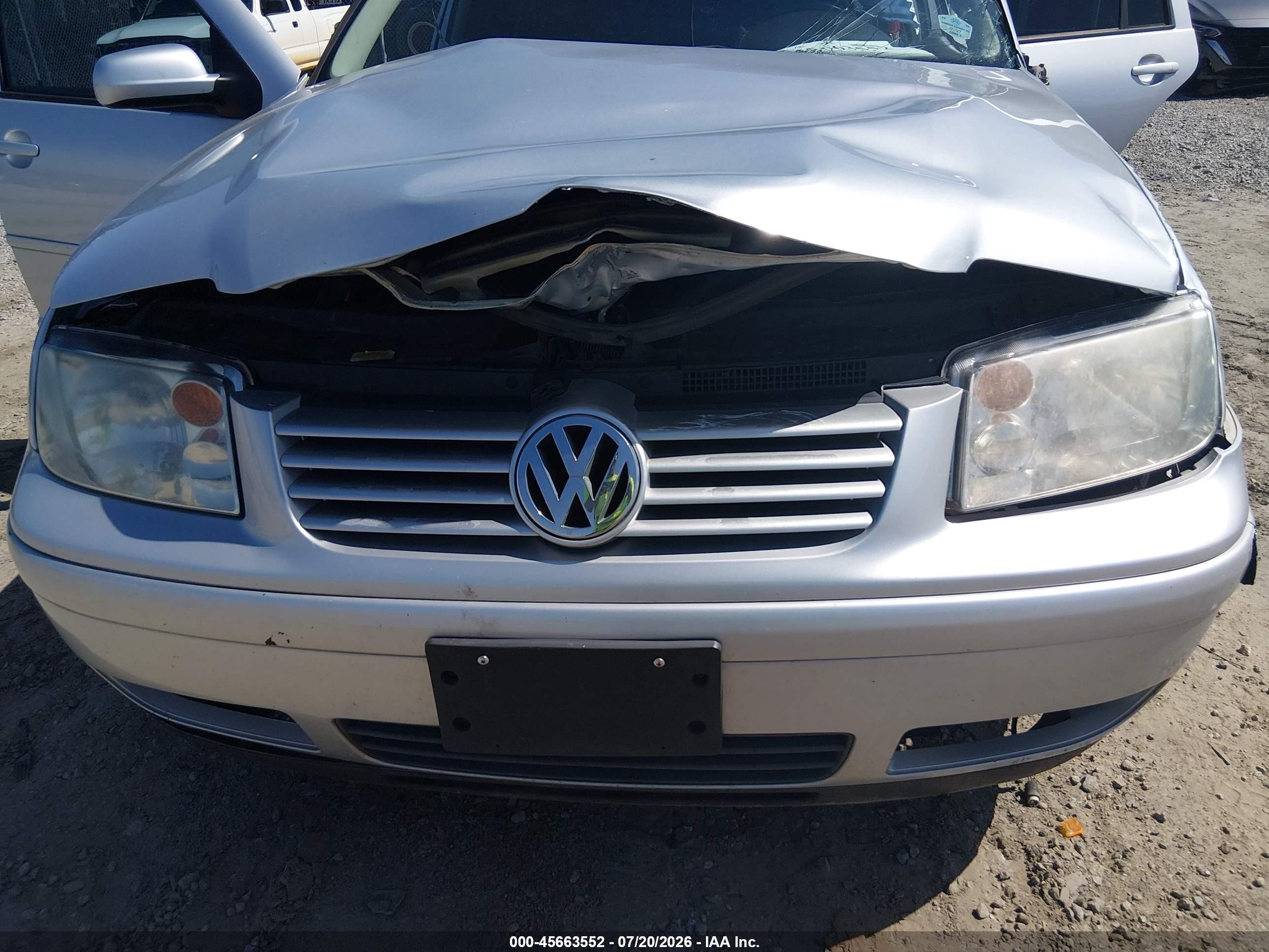 2003 Volkswagen Jetta Gls Tdi Silver vin: WVWSP61J83W563457