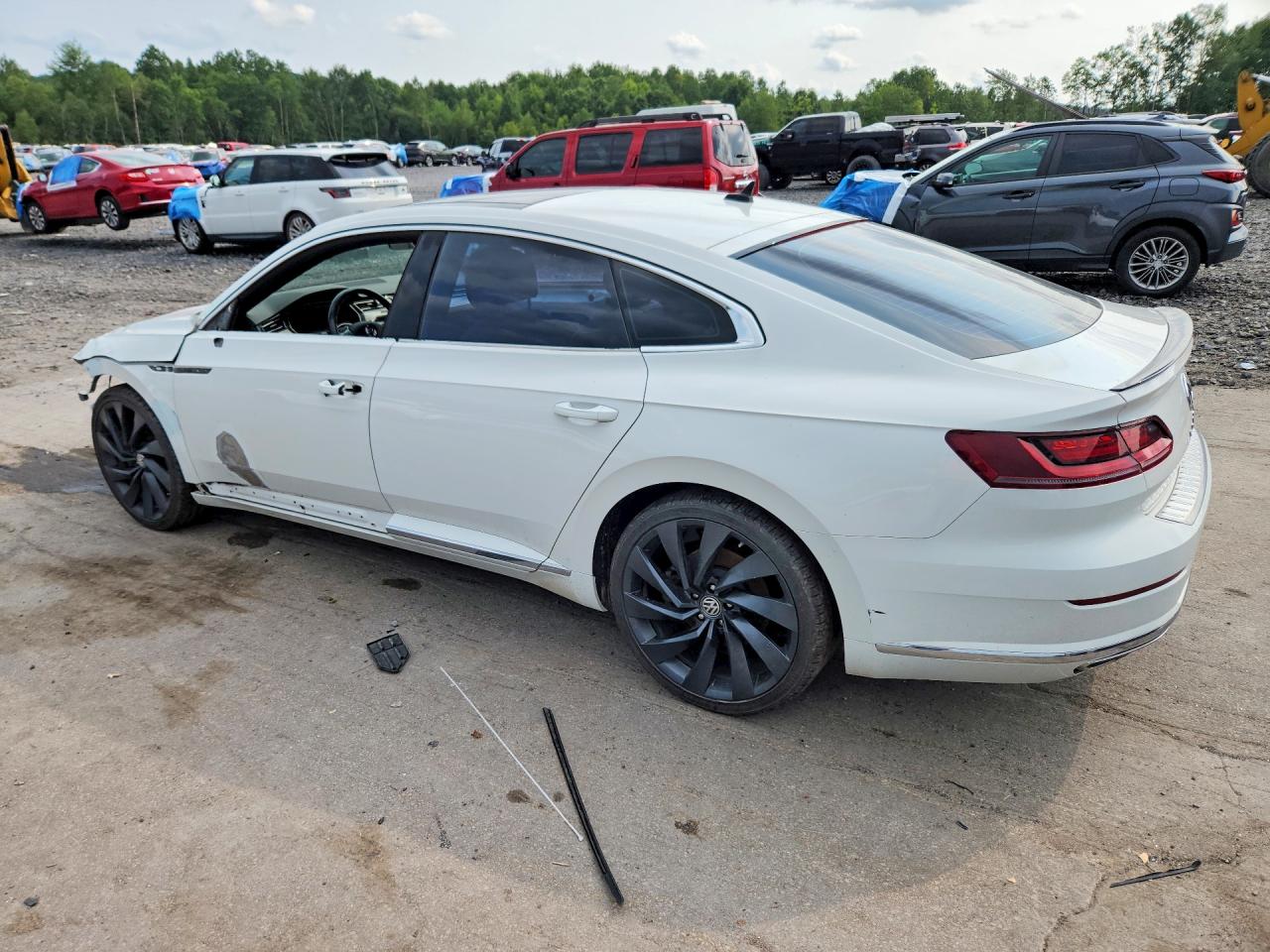 2020 Volkswagen Arteon Sel R-line White vin: WVWSR7AN8LE012261
