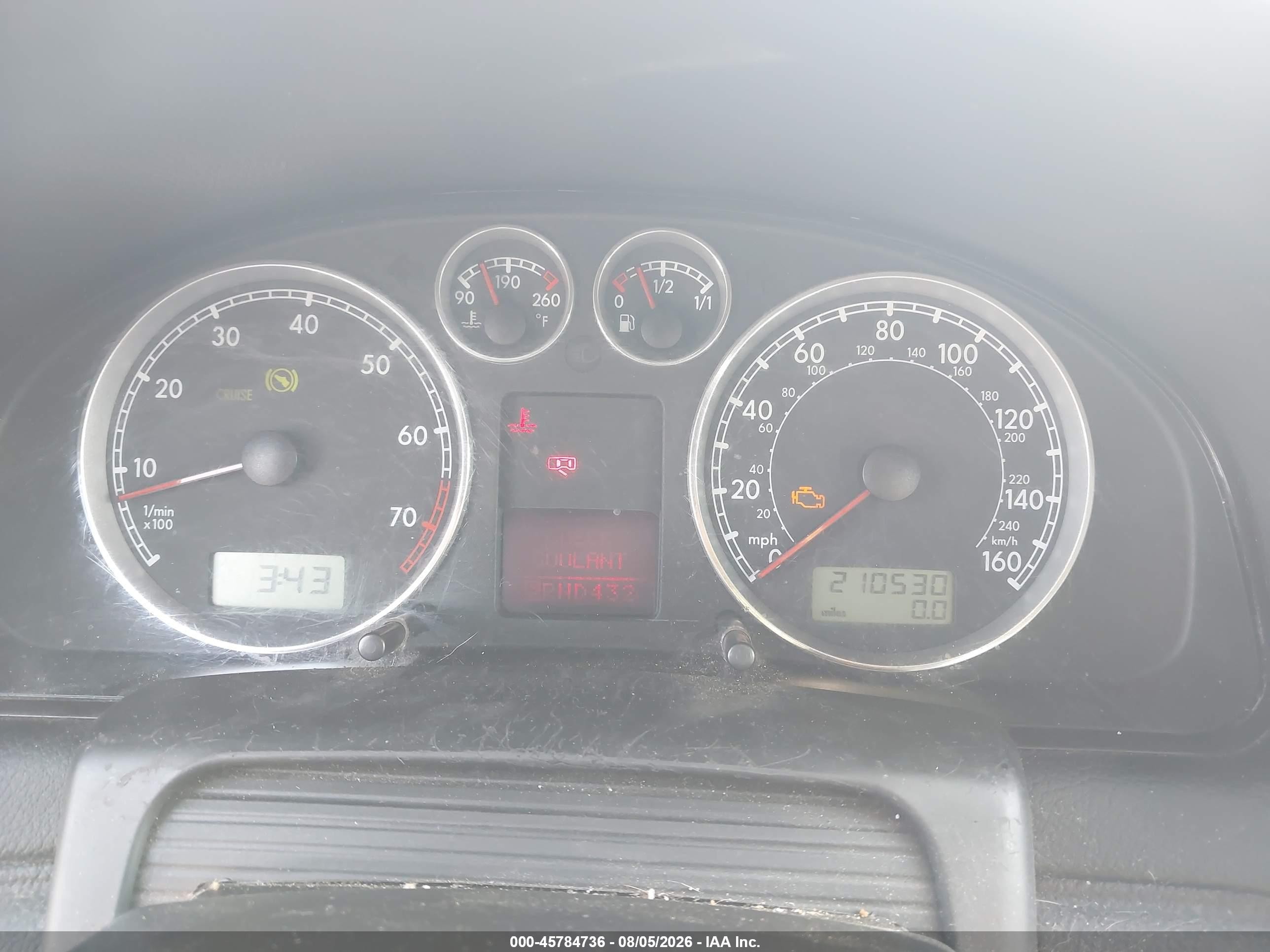 2003 Volkswagen Passat Glx Dark Blue vin: WVWTH63B03P391006