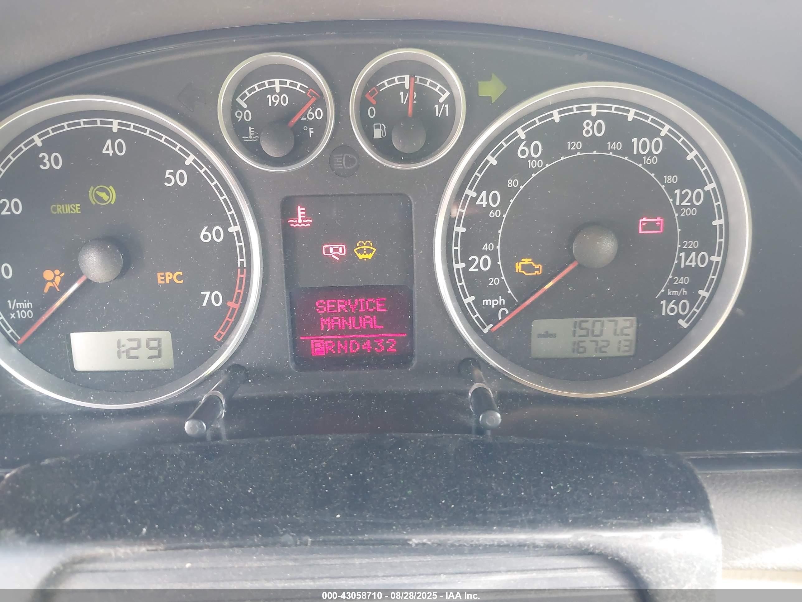 2004 Volkswagen Passat Glx Champagne vin: WVWTH63B04E173242