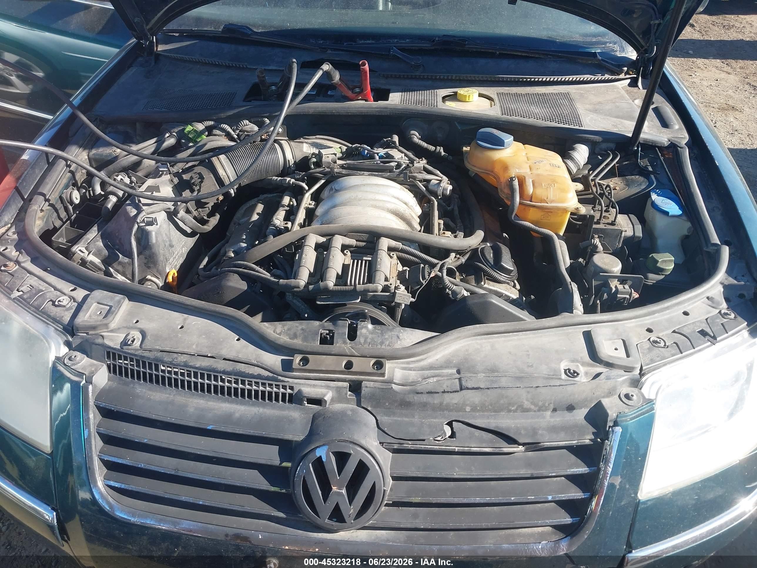 2001 Volkswagen Passat Glx Зеленый vin: WVWTH63B41E112231