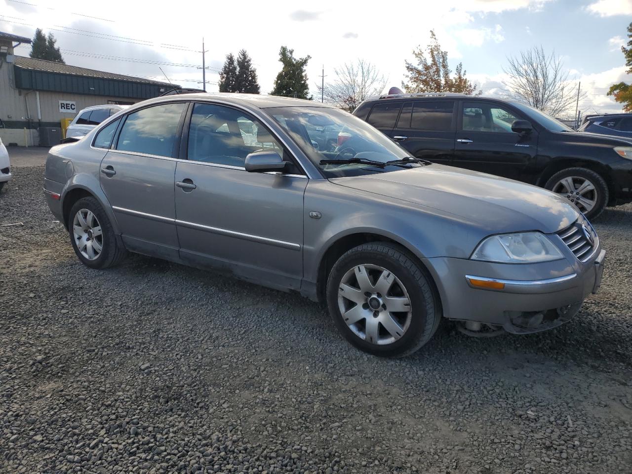 2002 Volkswagen Passat Glx 4motion Silver vin: WVWTH63B42P132520