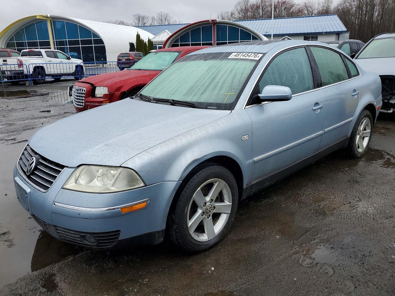 2004 Volkswagen Passat Glx 4motion Синий vin: WVWTH63B54P102994