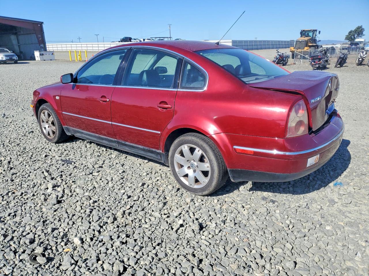 2001 Volkswagen Passat Glx 4motion Burgundy vin: WVWTH63B71P269417