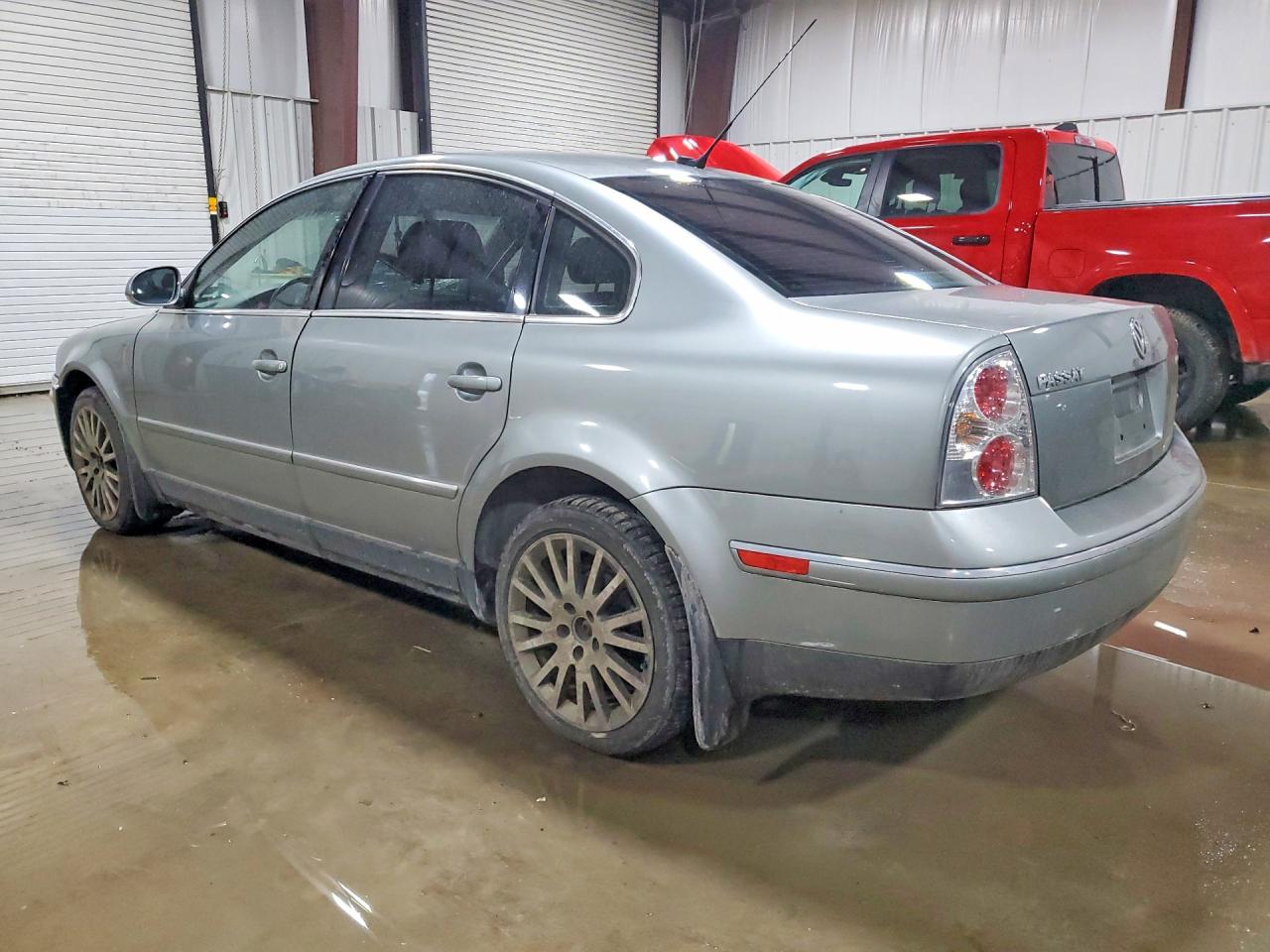 2004 Volkswagen Passat Glx 4motion Silver vin: WVWTH63B94P198158