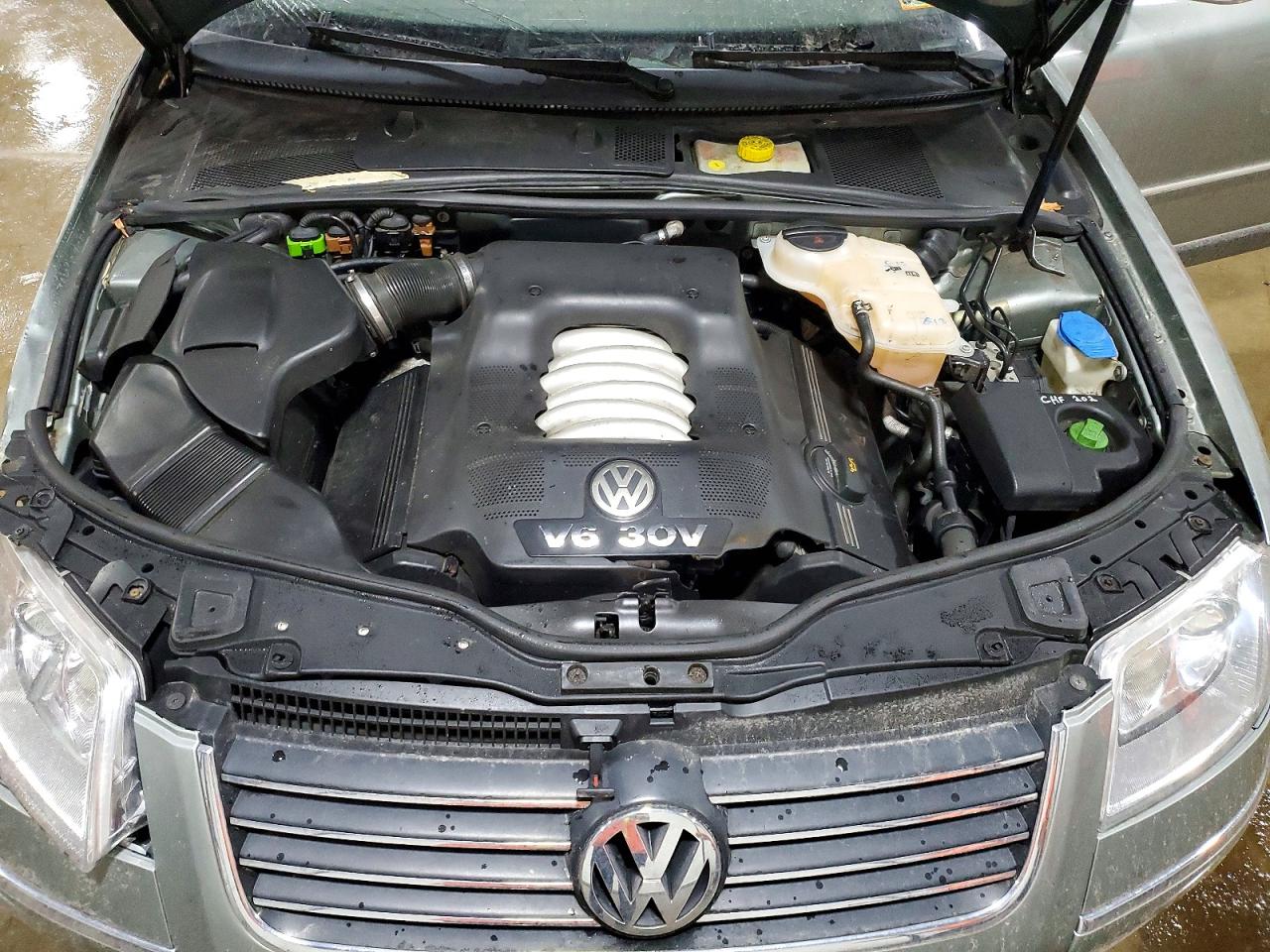 2004 Volkswagen Passat Glx 4motion Silver vin: WVWTH63B94P198158
