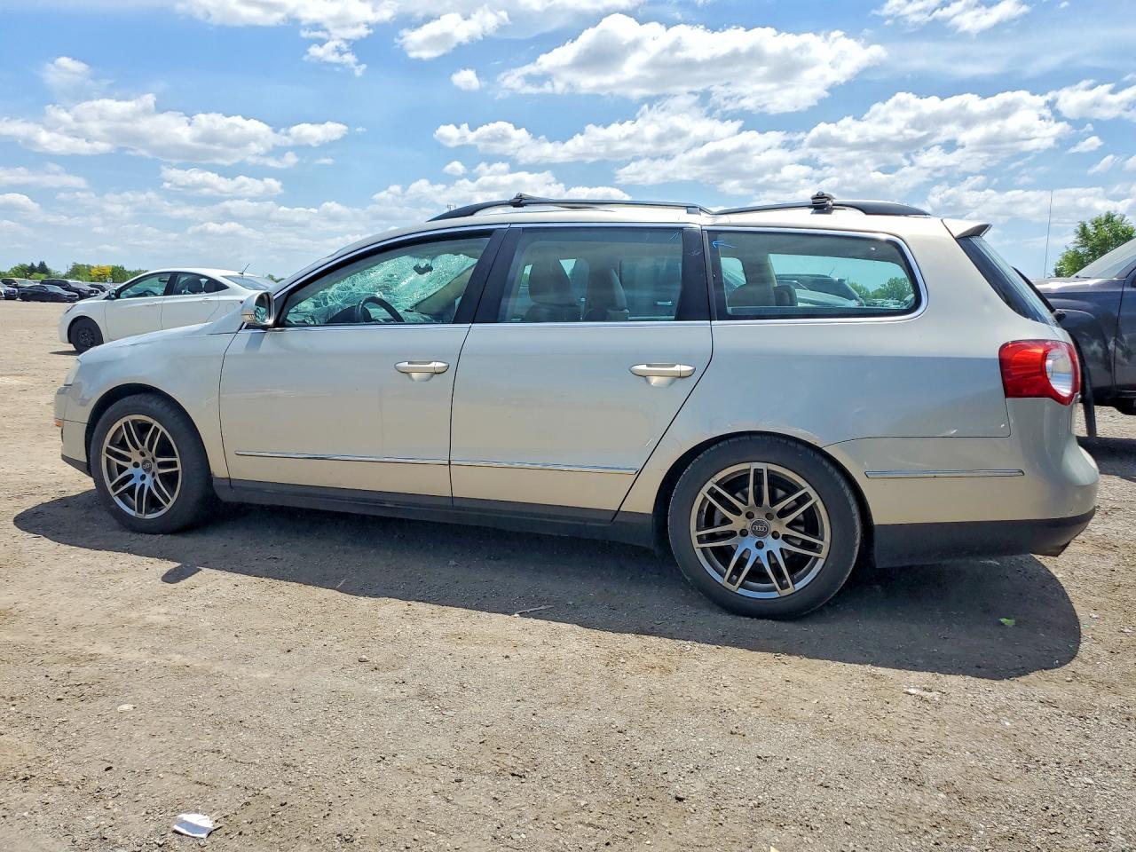 2009 Volkswagen Passat Серебряный vin: WVWTK93C49E074166