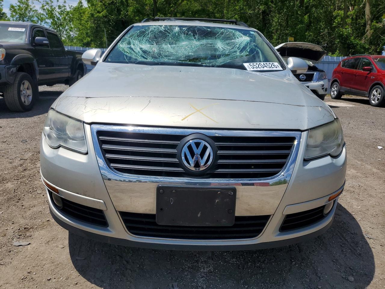 2009 Volkswagen Passat Серебряный vin: WVWTK93C49E074166