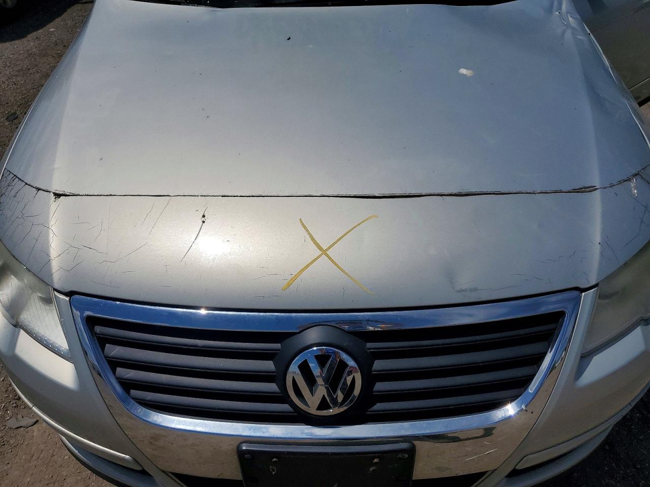 2009 Volkswagen Passat Серебряный vin: WVWTK93C49E074166