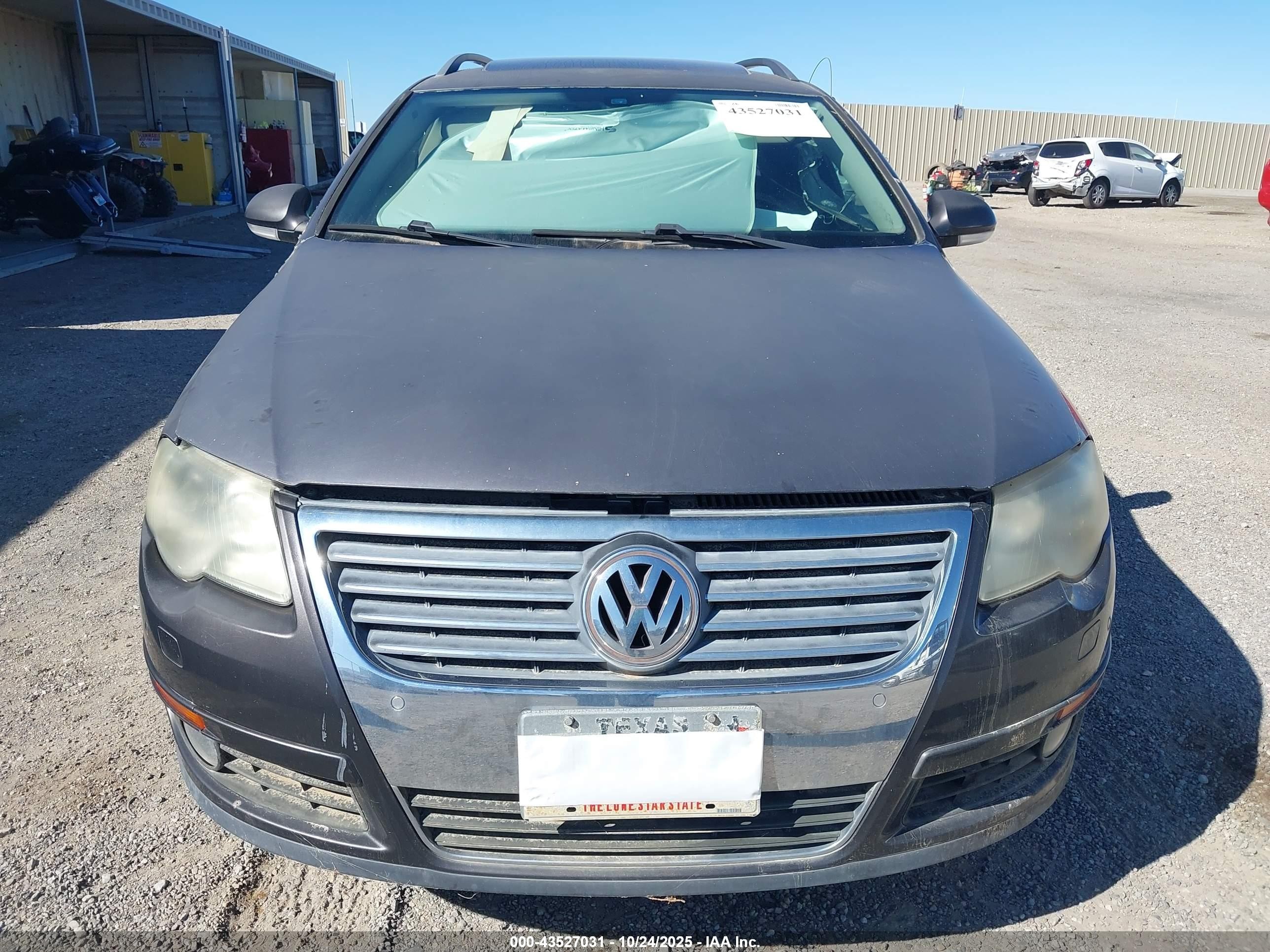 2007 Volkswagen Passat 3.6 Black vin: WVWTU73C67E005605