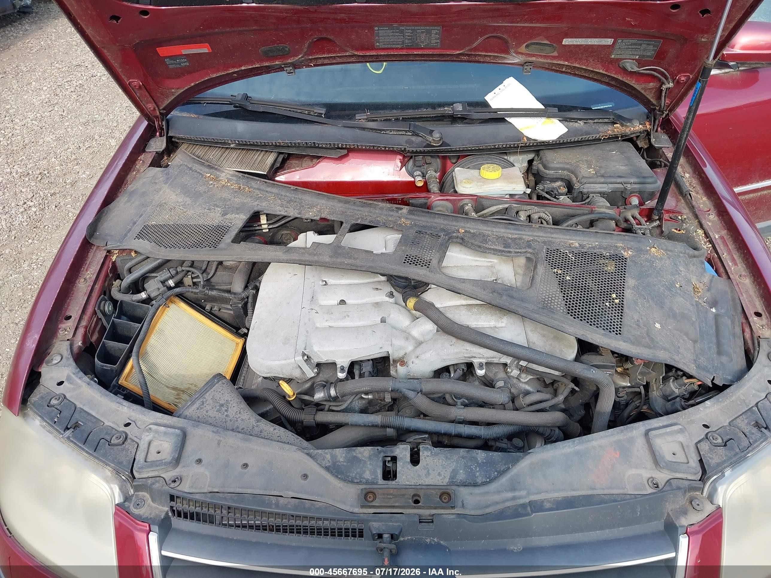 2003 Volkswagen Passat W8 Red vin: WVWUK63B53P057642