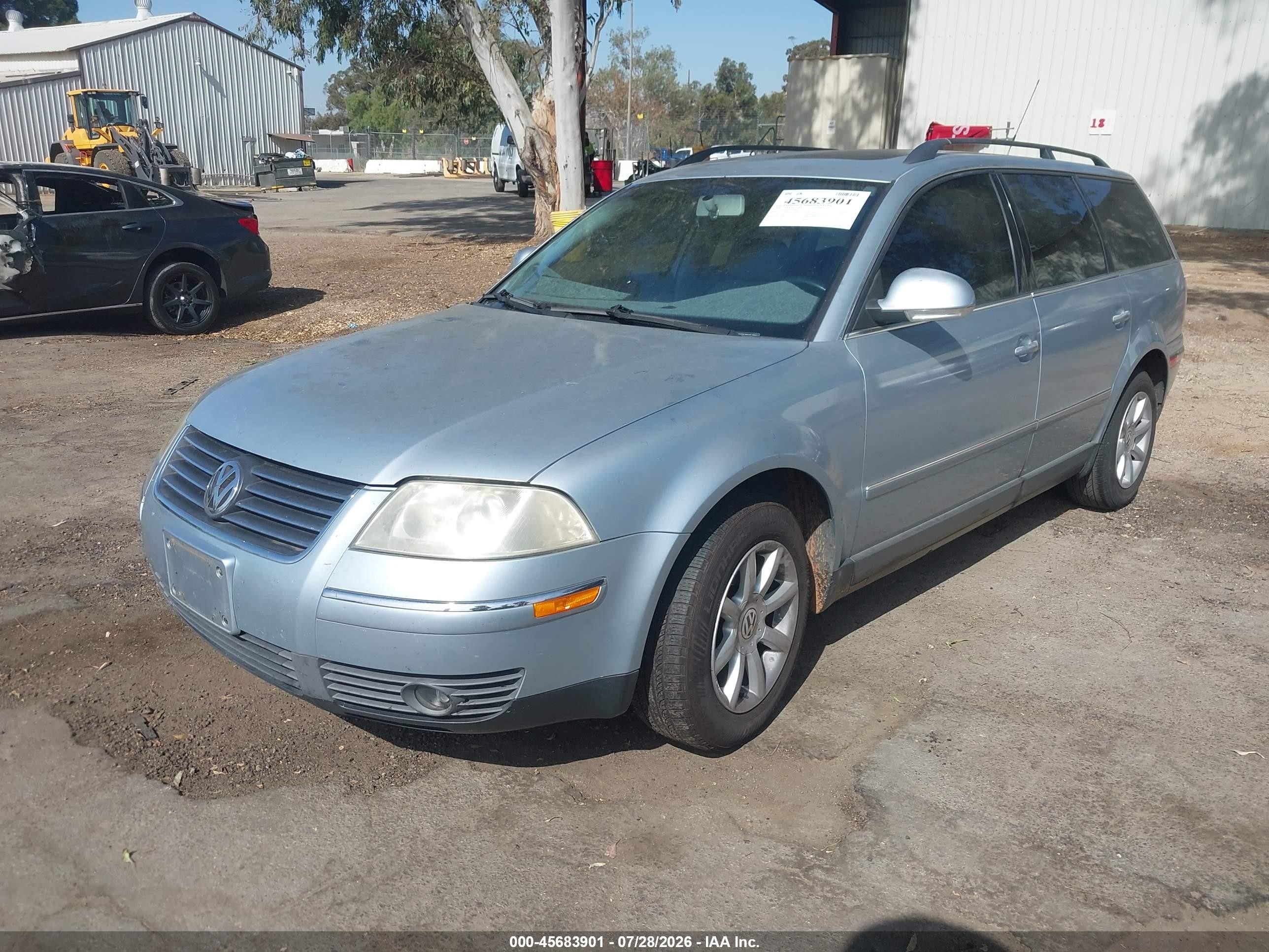 2004 Volkswagen Passat Gls Серебряный vin: WVWVD63B04E188411