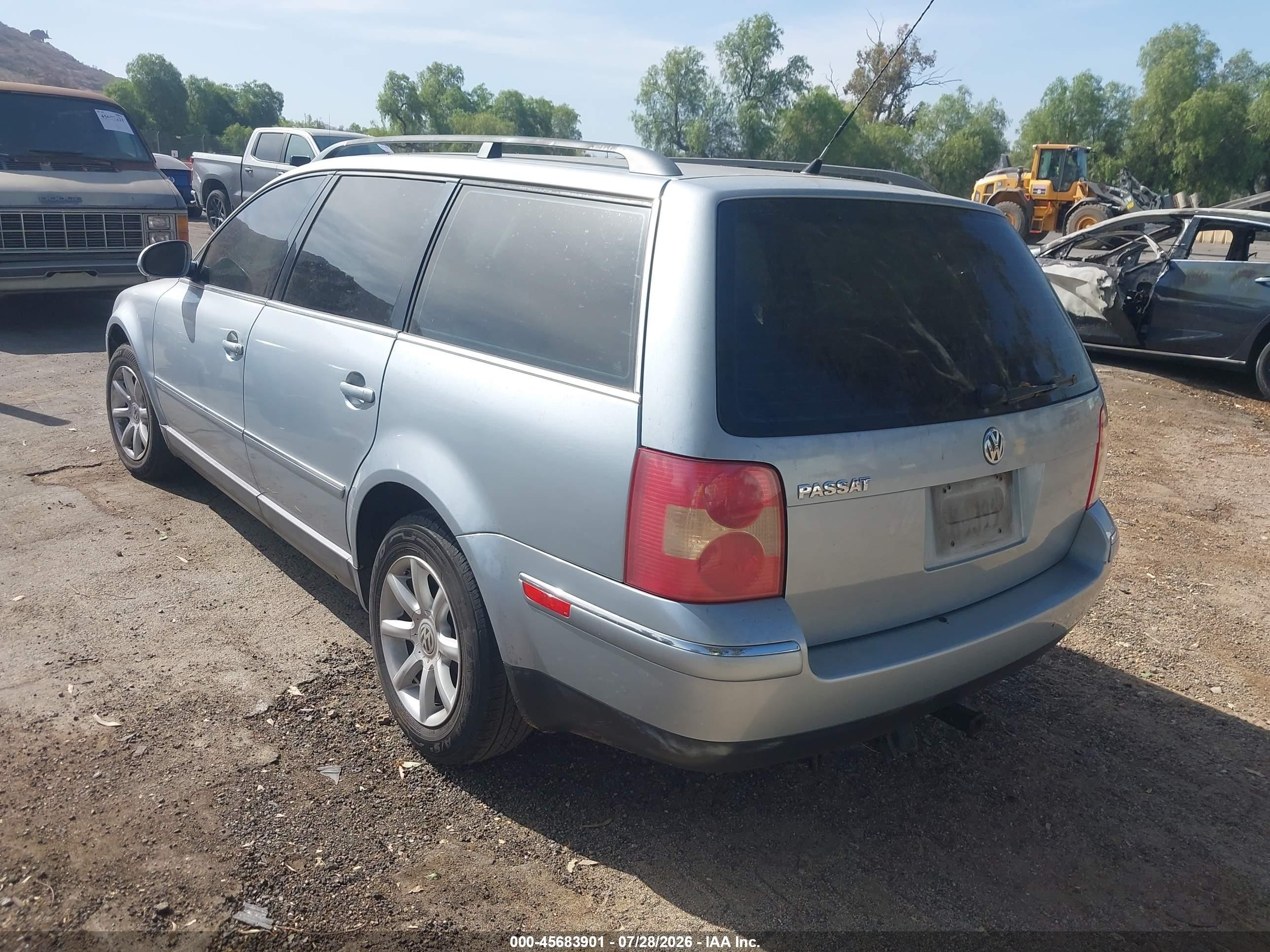 2004 Volkswagen Passat Gls Серебряный vin: WVWVD63B04E188411