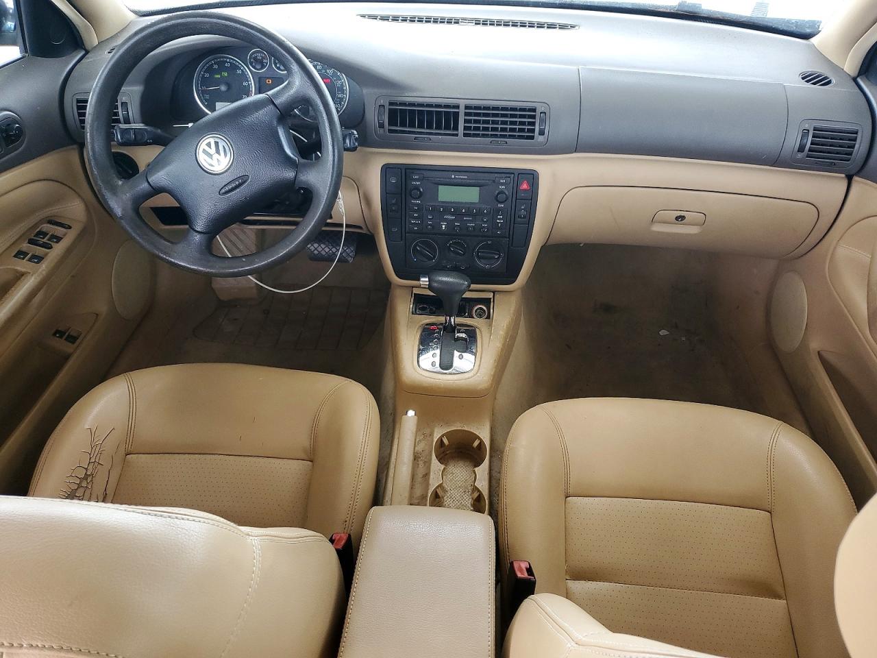 2004 Volkswagen Passat Gls Blue vin: WVWVD63B04E265679