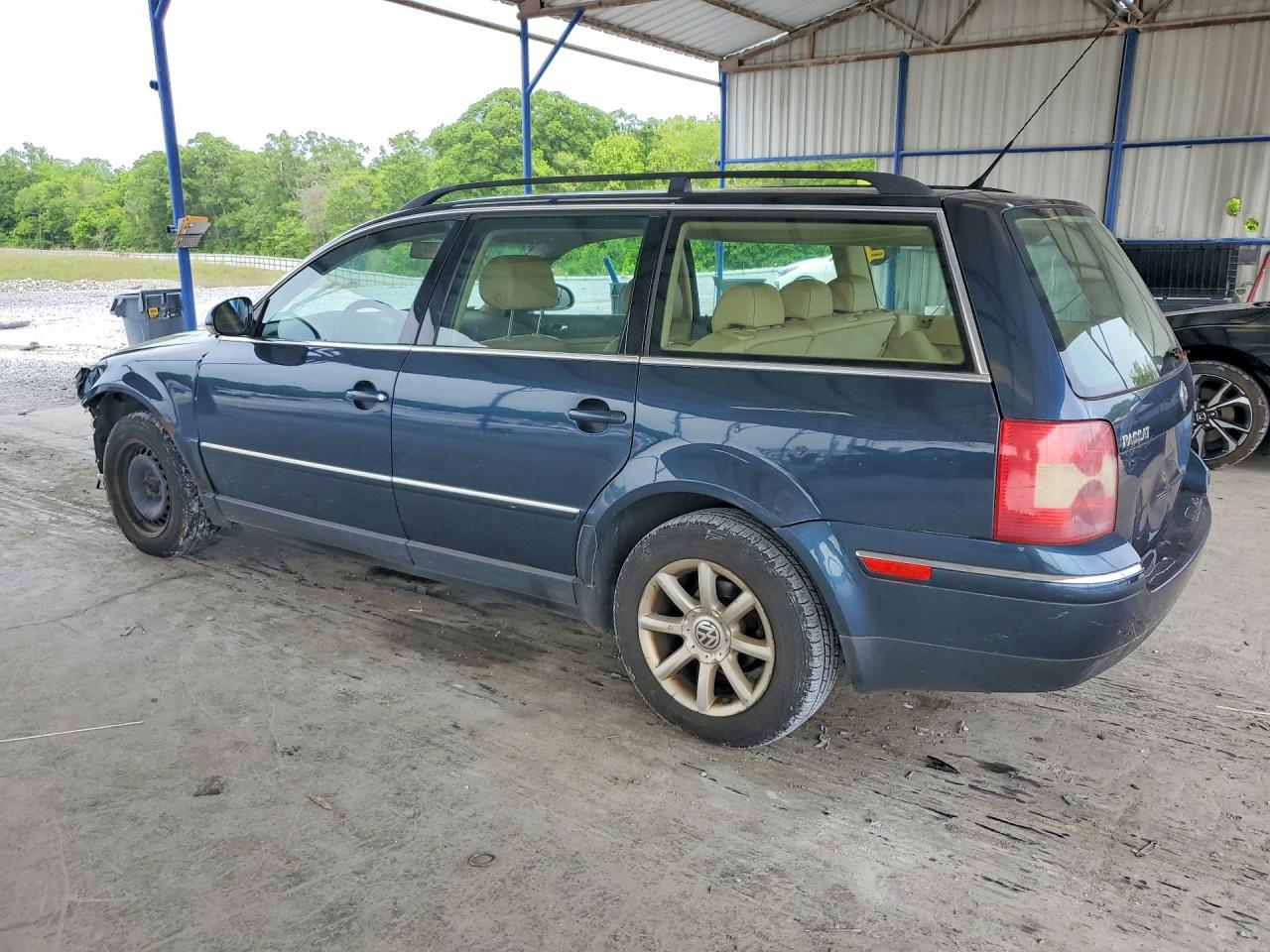 2004 Volkswagen Passat Gls Blue vin: WVWVD63B04E265679