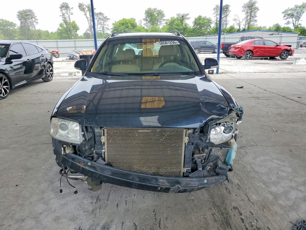 2004 Volkswagen Passat Gls Blue vin: WVWVD63B04E265679