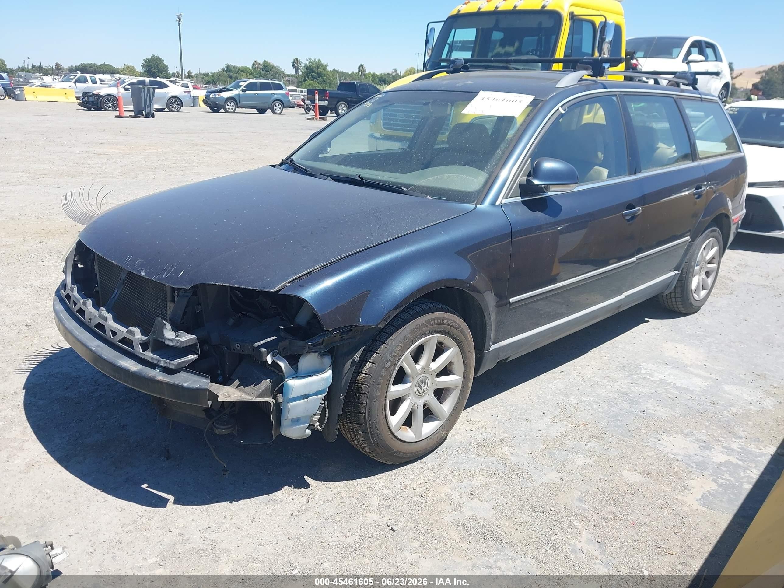 2004 Volkswagen Passat Gls Dark Blue vin: WVWVD63B04E294082