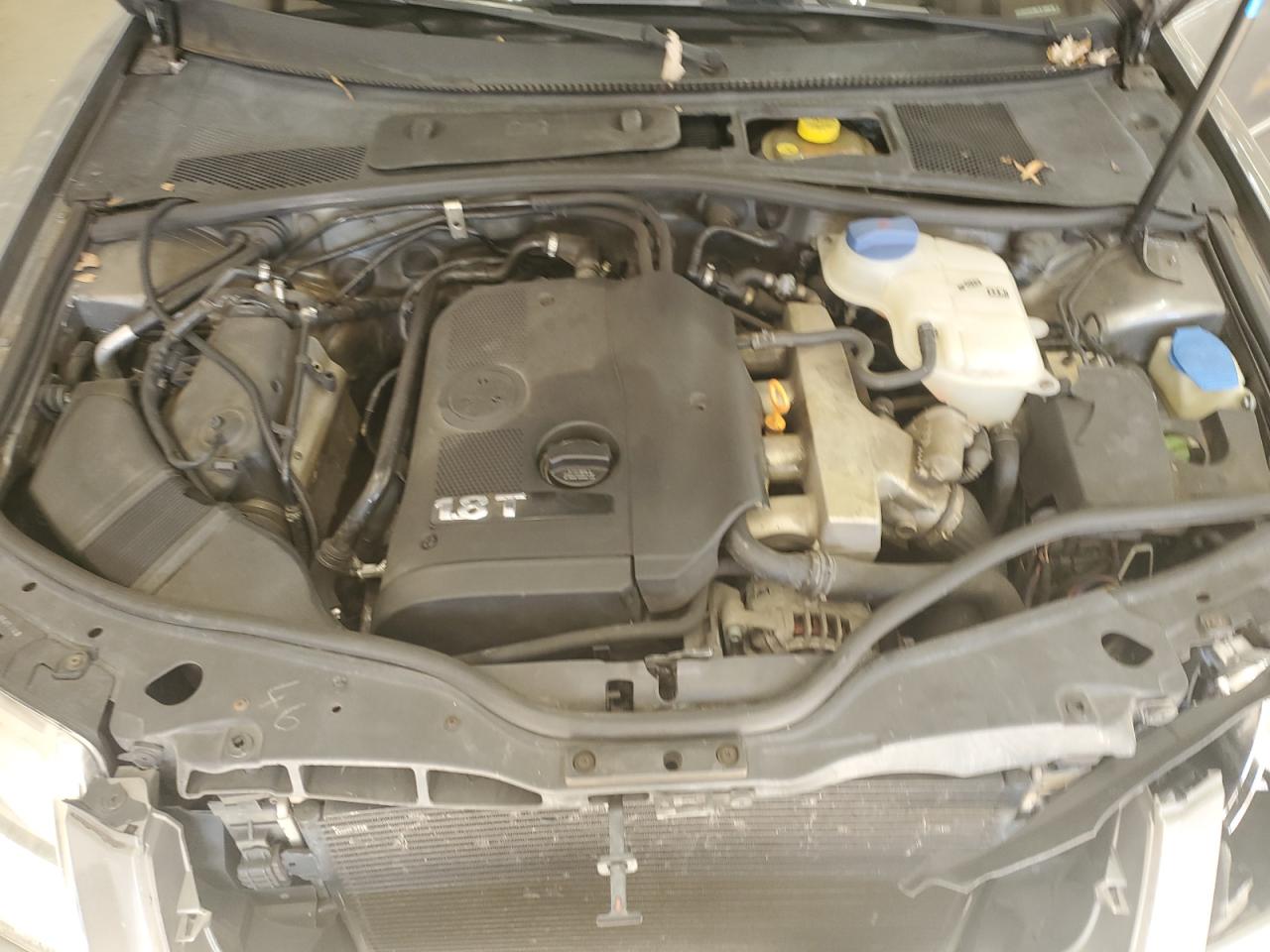 2001 Volkswagen Passat Gls Gray vin: WVWVD63B51E166576